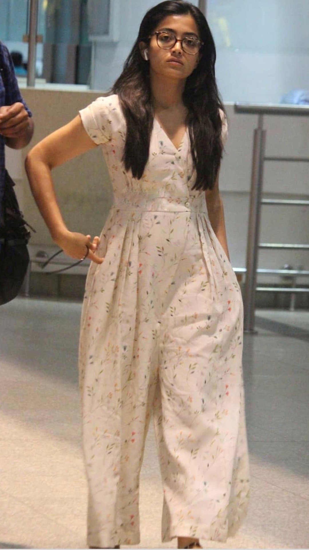 Latest Clicks Of Zero Makeup Rashmika Snapped At The Airport