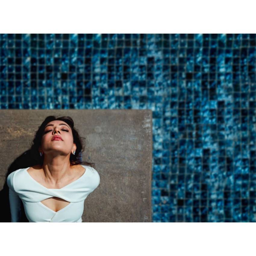 Latest Hot Clicks Of Kajal Aggarwal From Ranarangam
