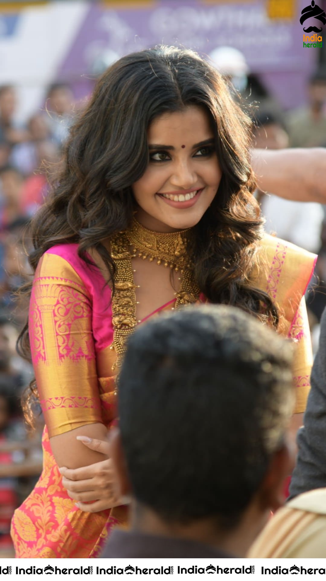 Latest Hot Compilation of Photos of Anupama Parameswaran in Saree Set 1