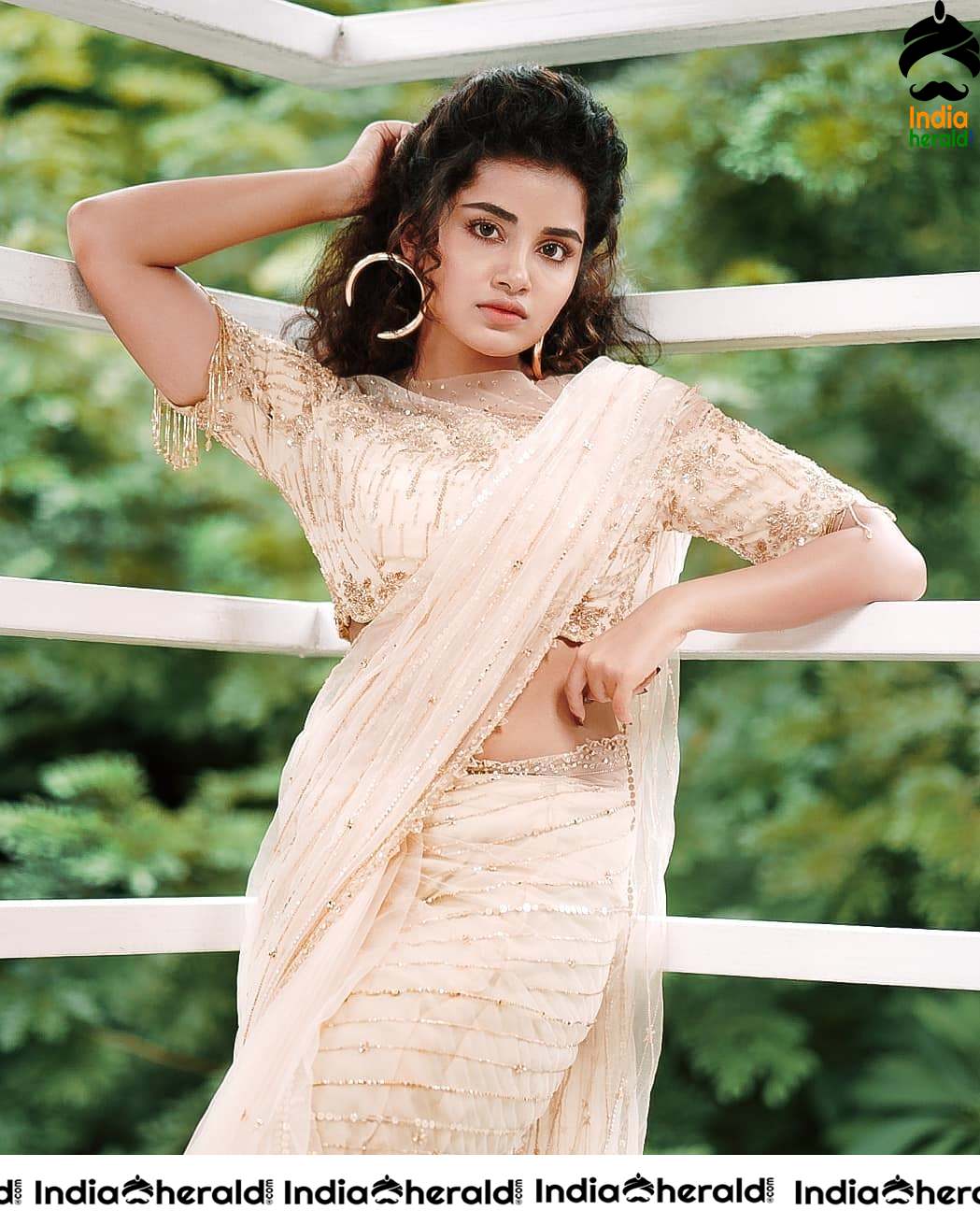 Latest Hot Compilation of Photos of Anupama Parameswaran in Saree Set 2