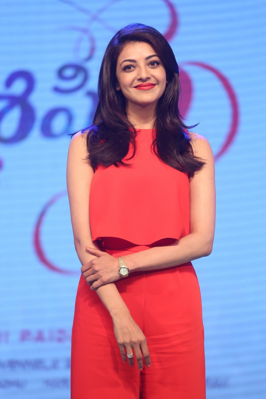 Latest Red Hot Photos Of Kajal Aggarwal At A Stage Show In Hydrerabad Set 1