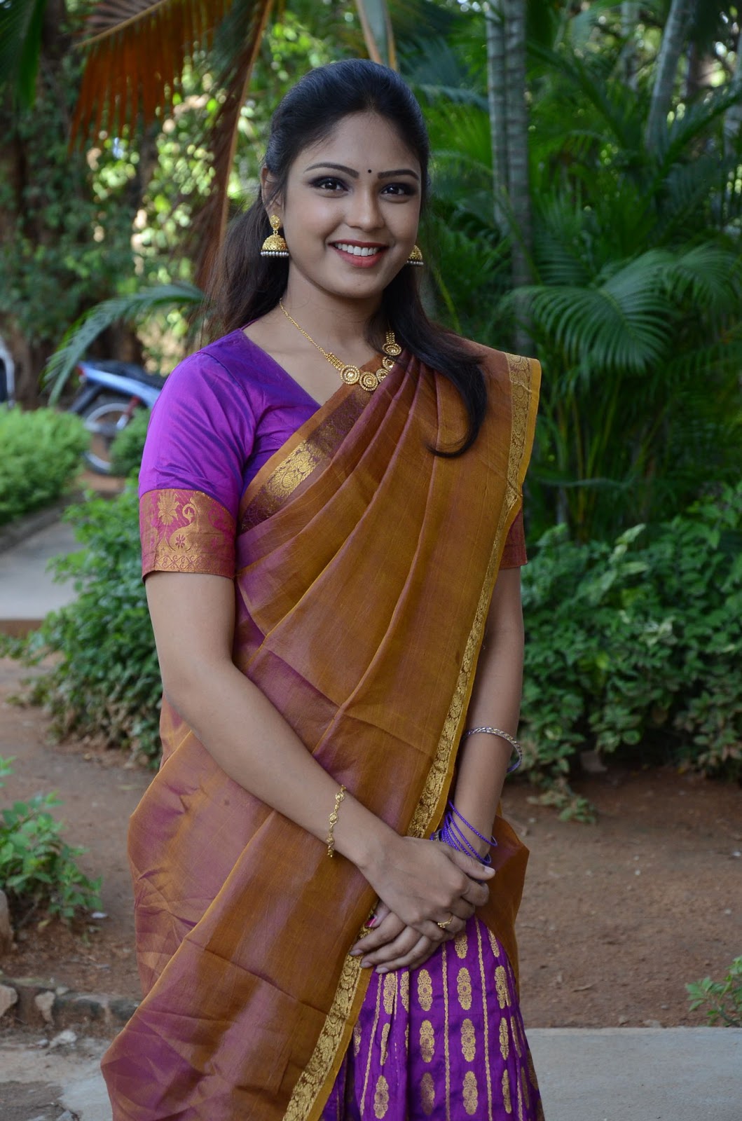 Lavanya Chowdary latest saree pictures