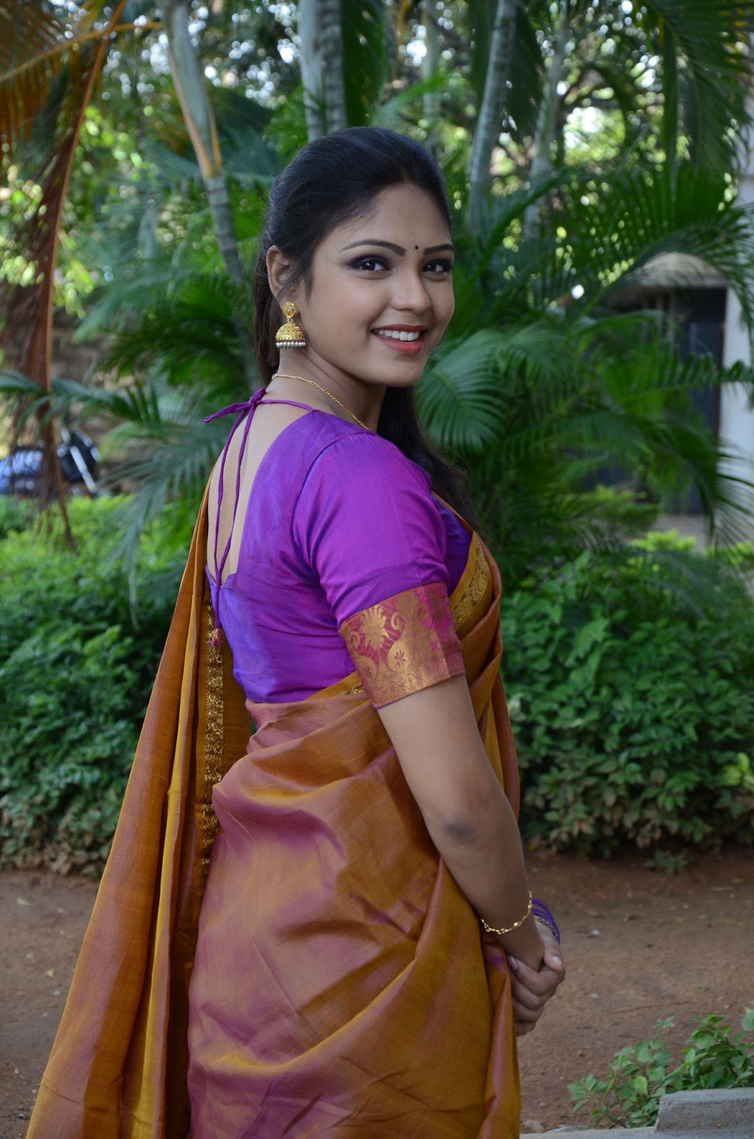 Lavanya Chowdary latest saree pictures