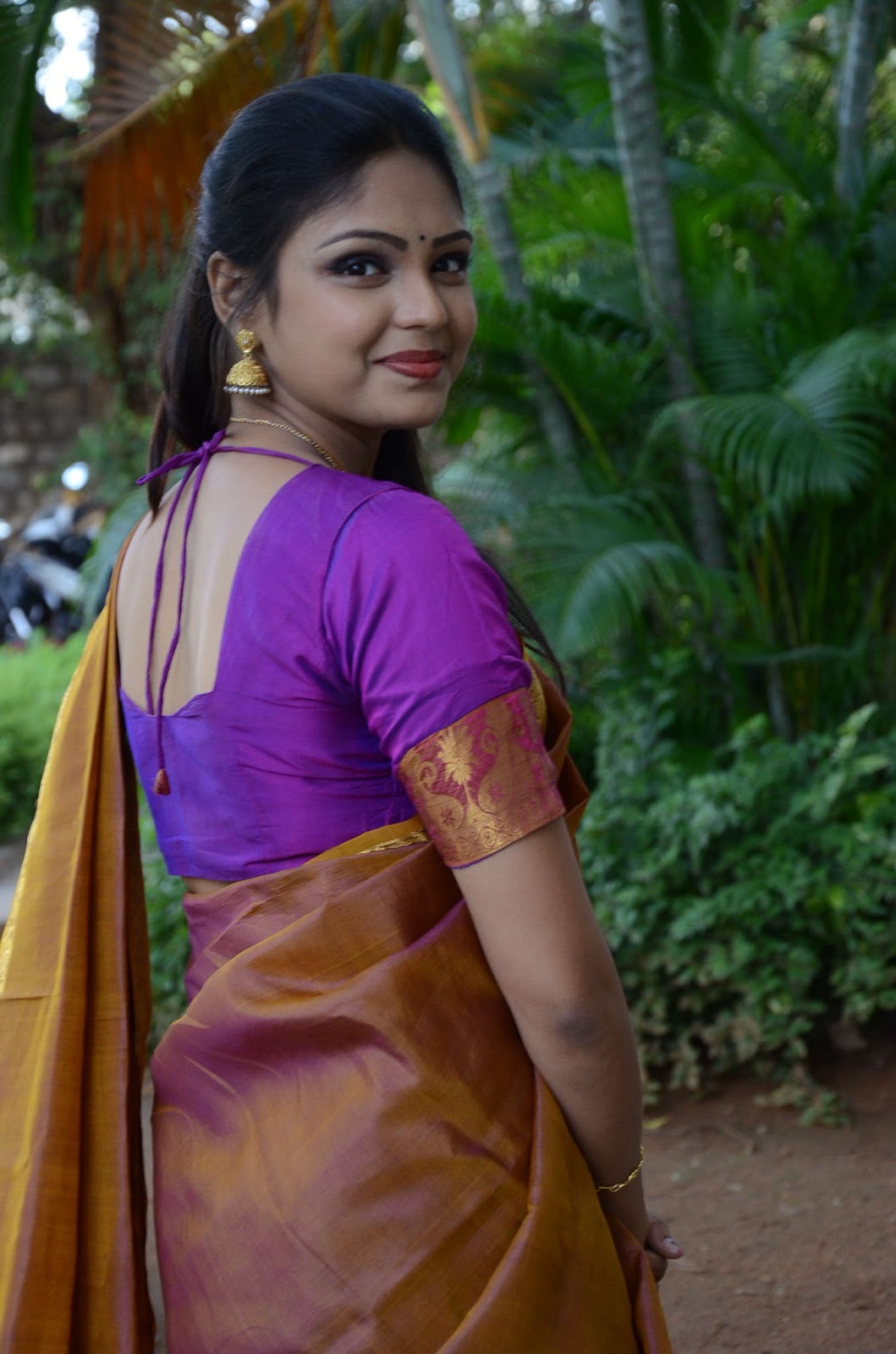 Lavanya Chowdary latest saree pictures
