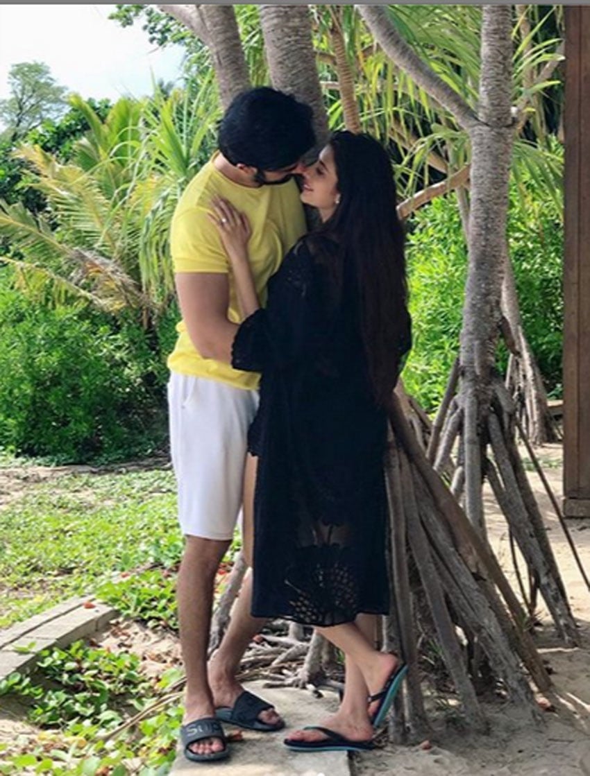 Leaked Honeymoon Hot Photos Of Charu Asopa And Rajeev Sen Set 1