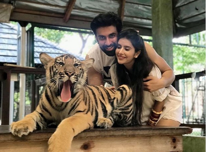 Leaked Honeymoon Hot Photos Of Charu Asopa And Rajeev Sen Set 3