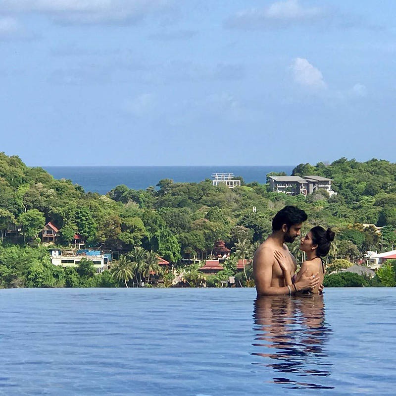 Leaked Honeymoon Hot Photos Of Charu Asopa And Rajeev Sen Set 4