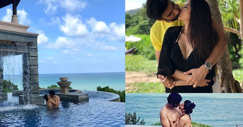 Leaked Honeymoon Hot Photos Of Charu Asopa Rajeev Sen Set 2