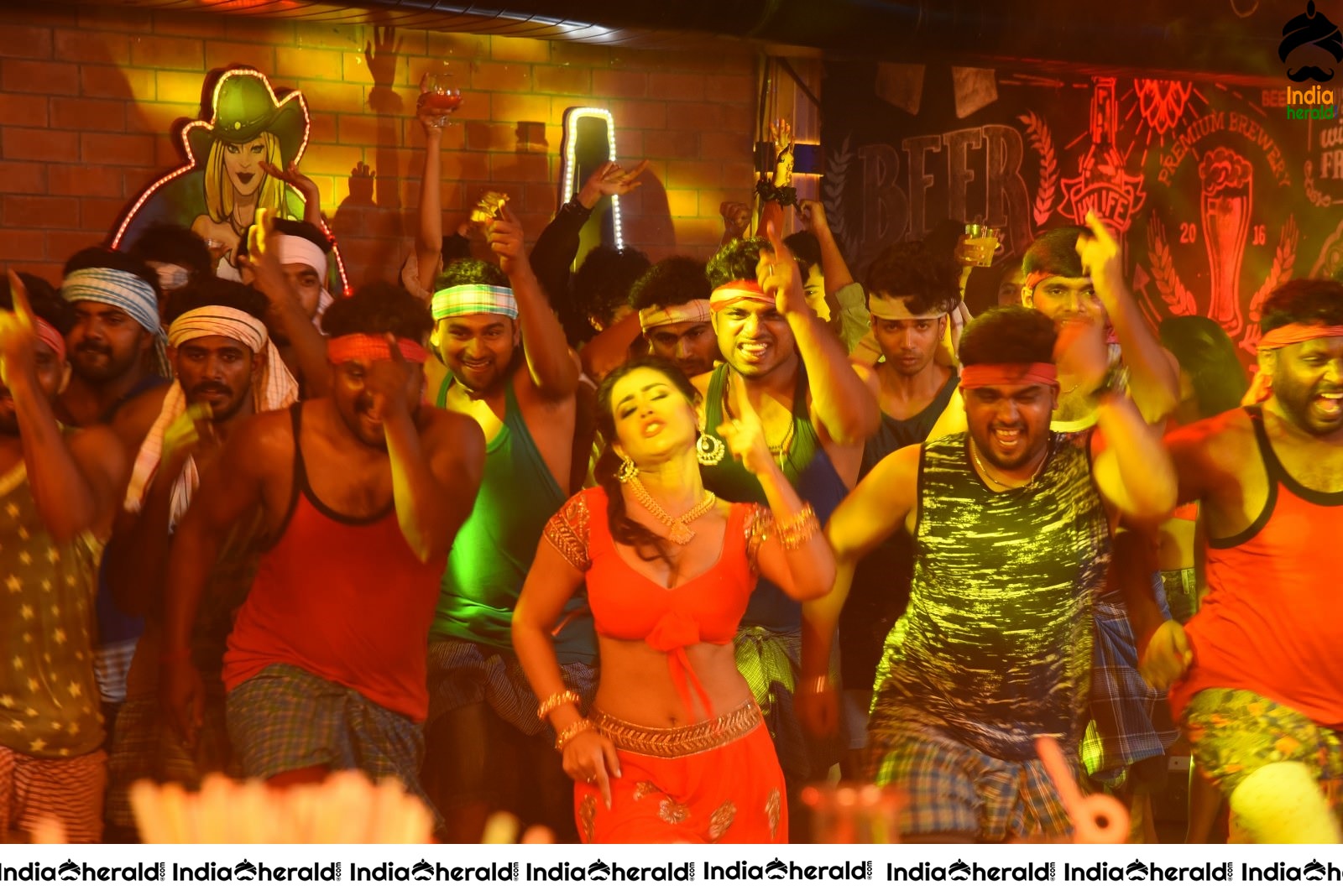 Light house Cine Magic Movie Hot Song Shoot Coverage Stills Set 1