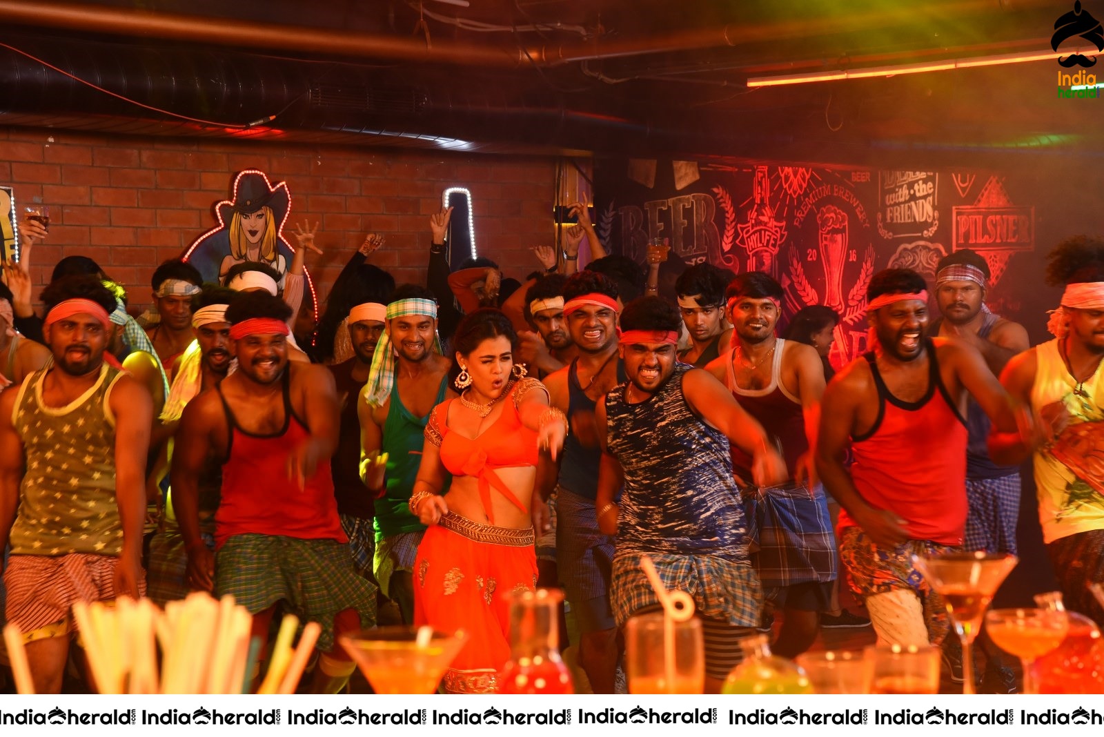 Light house Cine Magic Movie Hot Song Shoot Coverage Stills Set 1