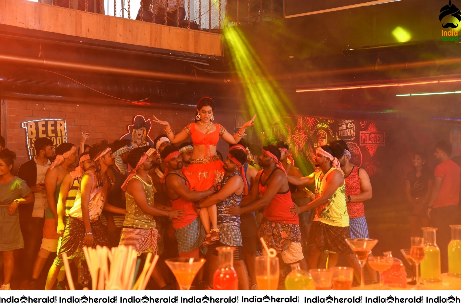 Light house Cine Magic Movie Hot Song Shoot Coverage Stills Set 1