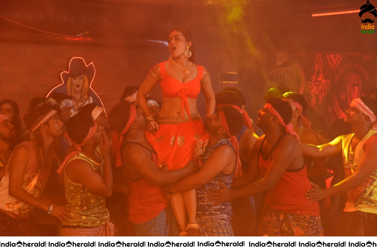 Light house Cine Magic Movie Hot Song Shoot Coverage Stills Set 1