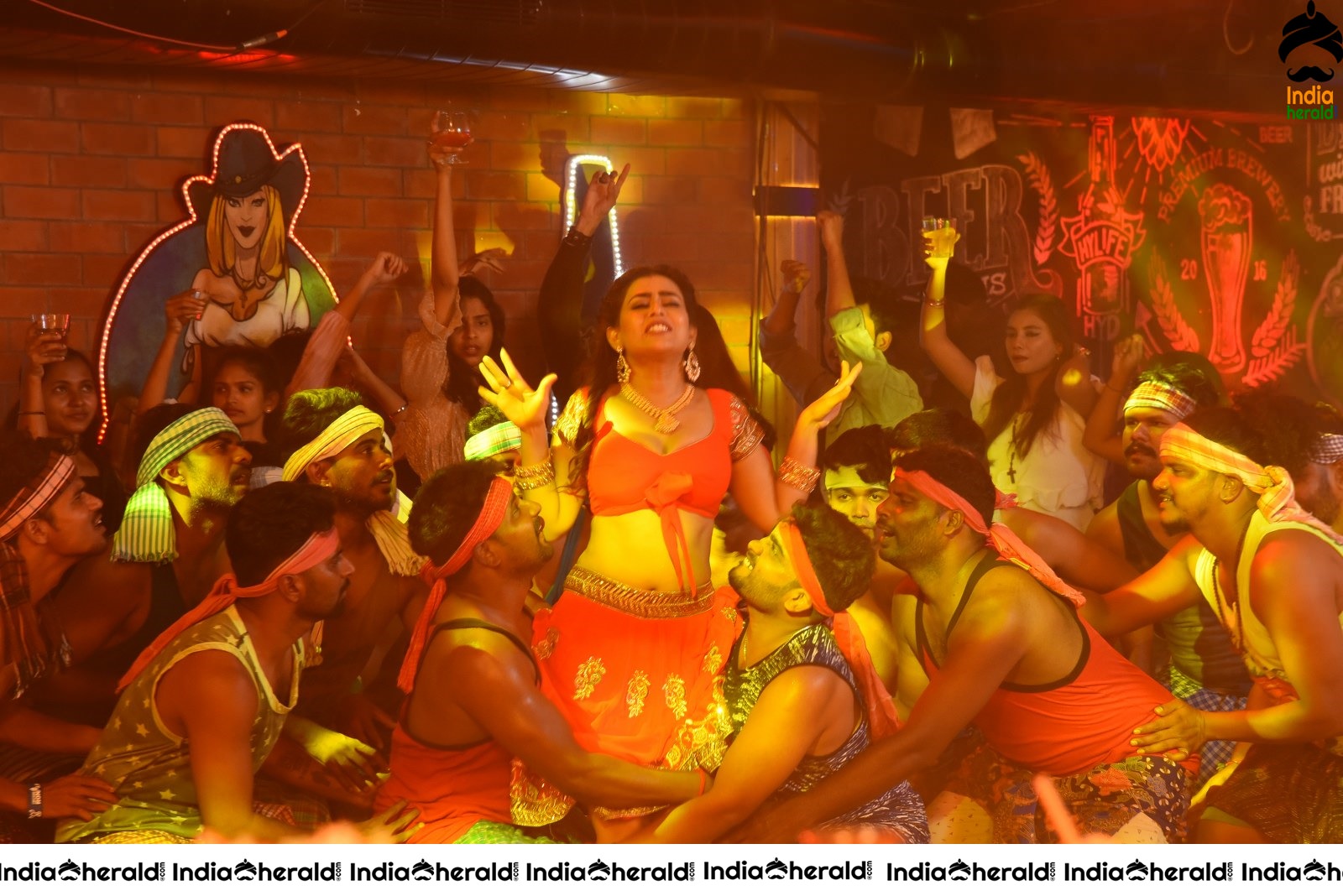 Light house Cine Magic Movie Hot Song Shoot Coverage Stills Set 1