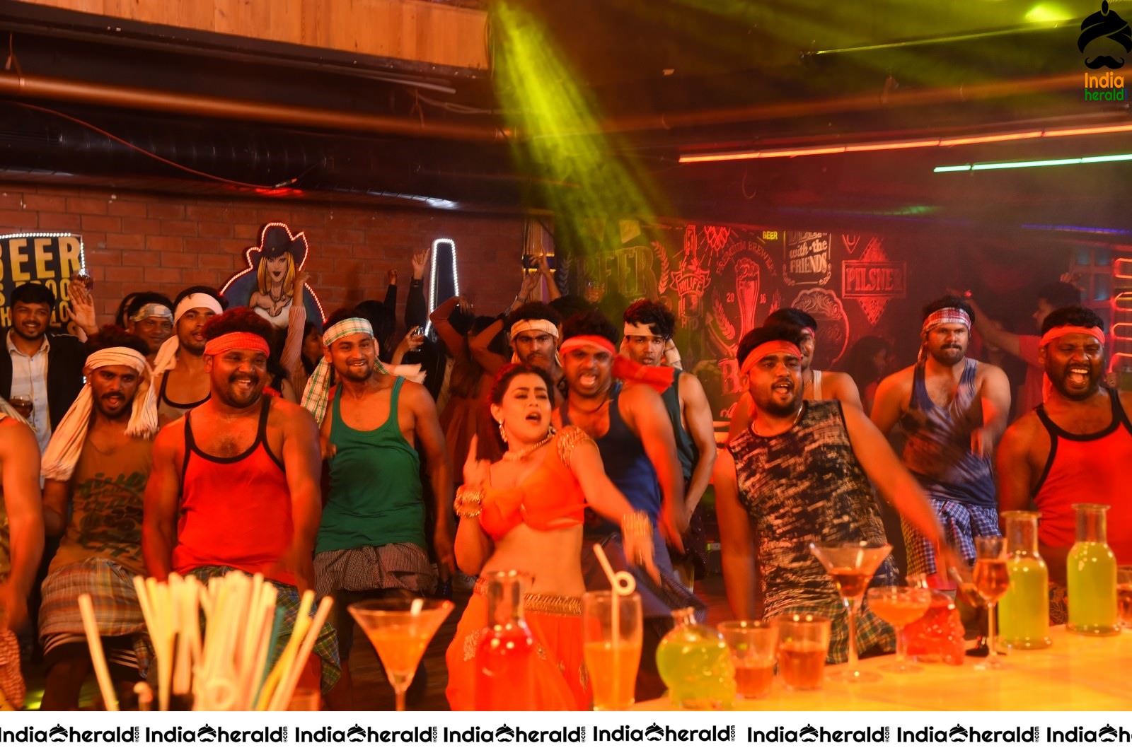 Light house Cine Magic Movie Hot Song Shoot Coverage Stills Set 1