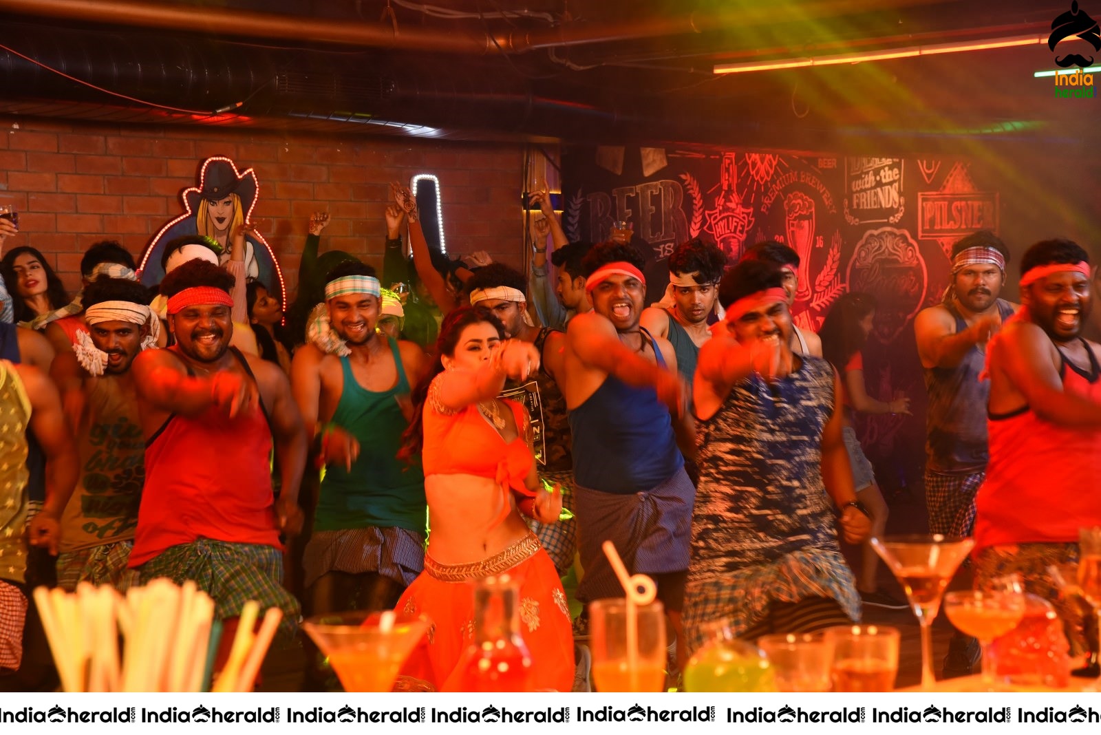 Light house Cine Magic Movie Hot Song Shoot Coverage Stills Set 1