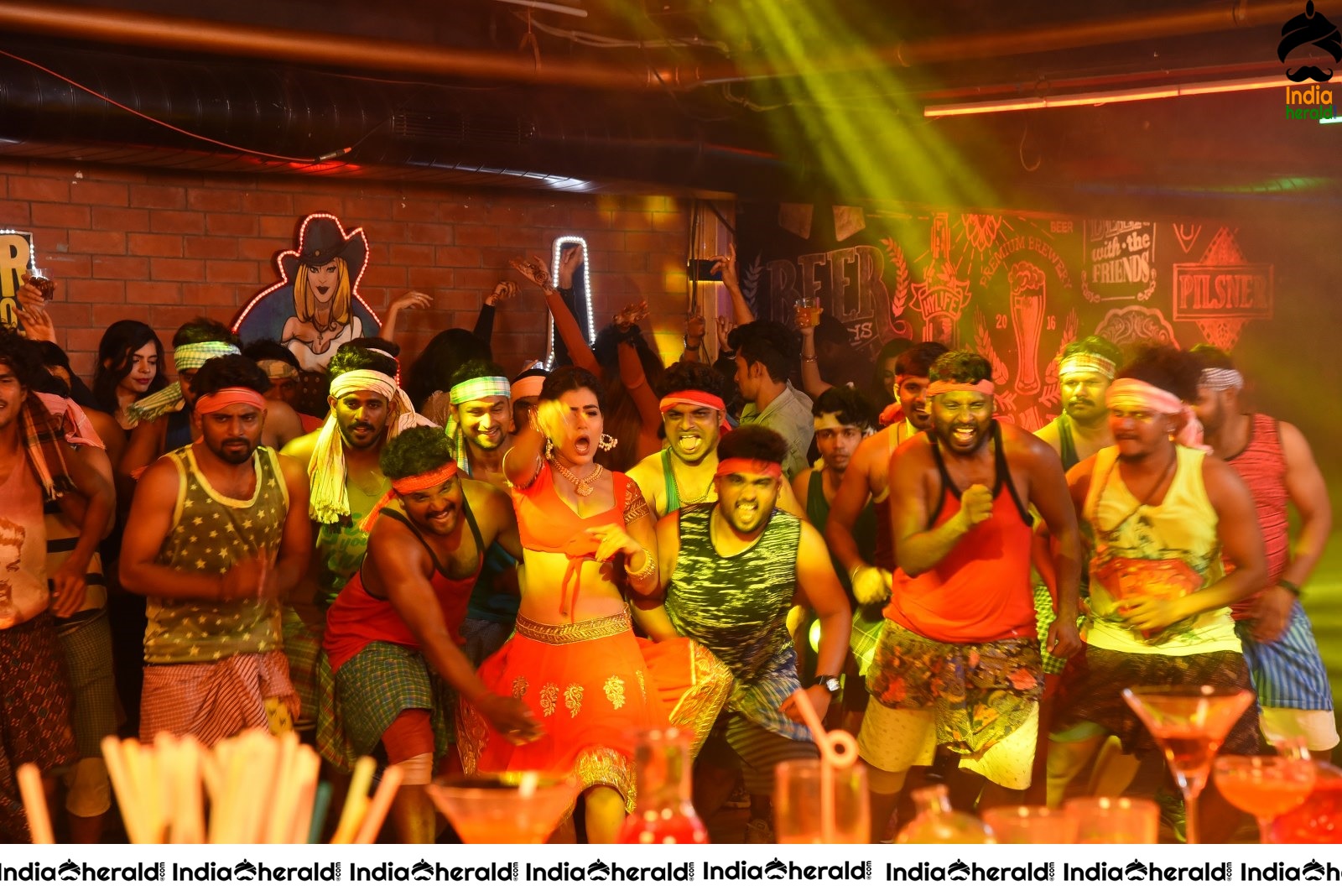 Light house Cine Magic Movie Hot Song Shoot Coverage Stills Set 1