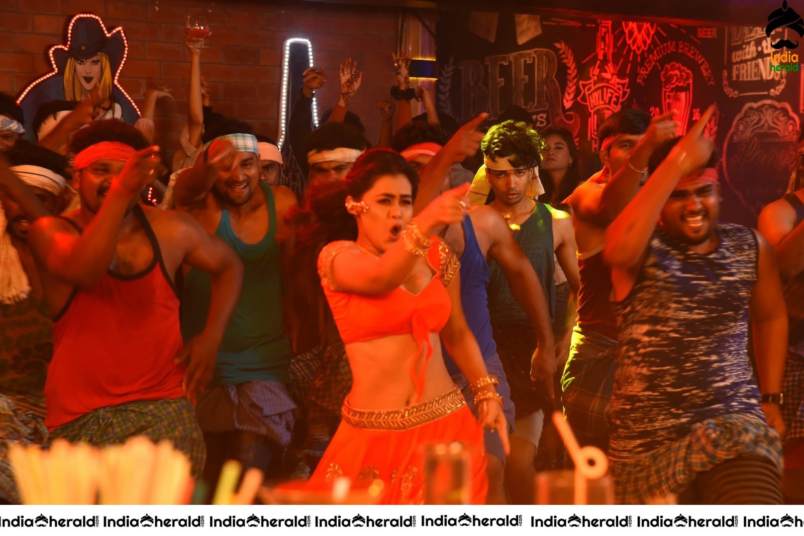 Light house Cine Magic Movie Hot Song Shoot Coverage Stills Set 2