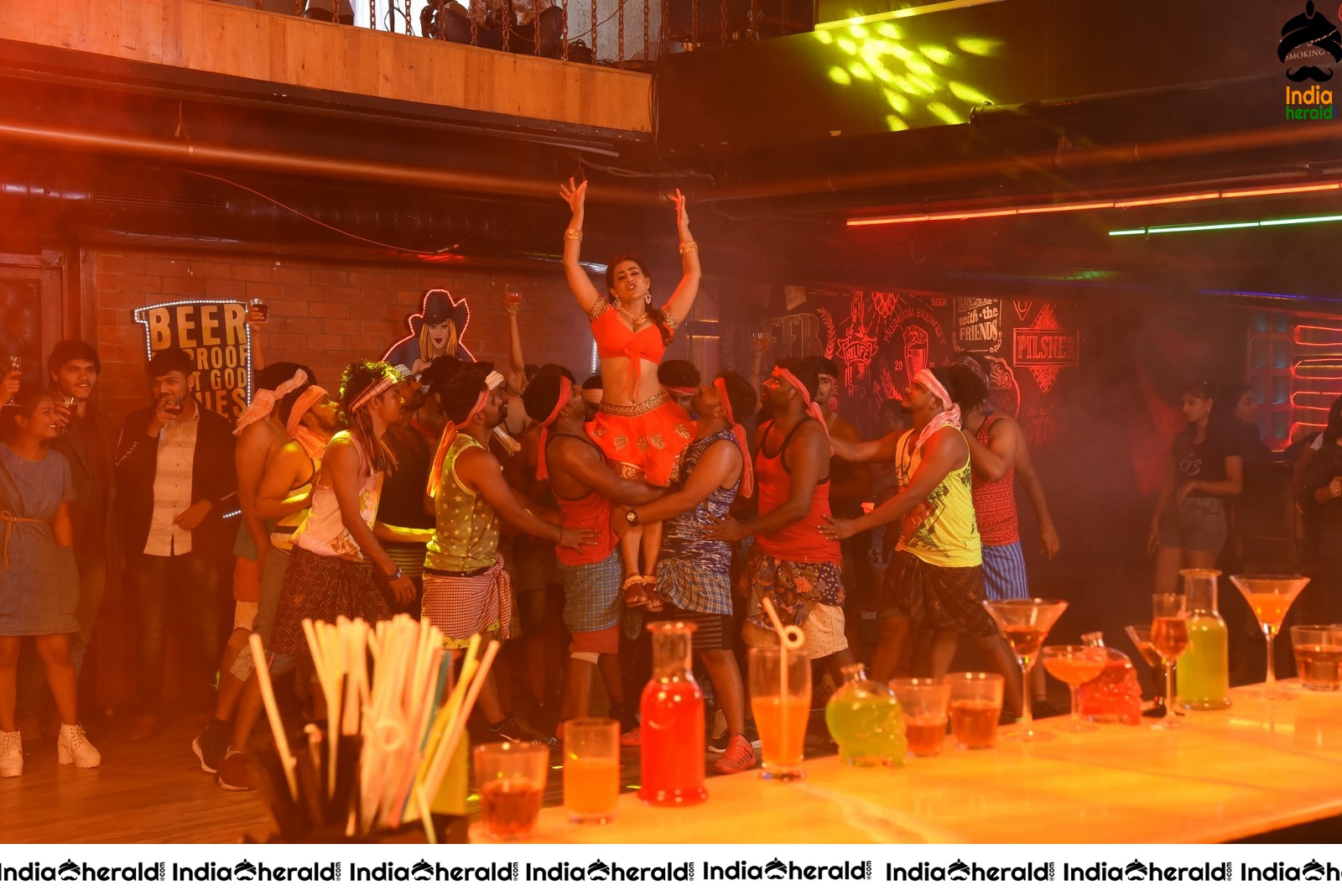 Light house Cine Magic Movie Hot Song Shoot Coverage Stills Set 2