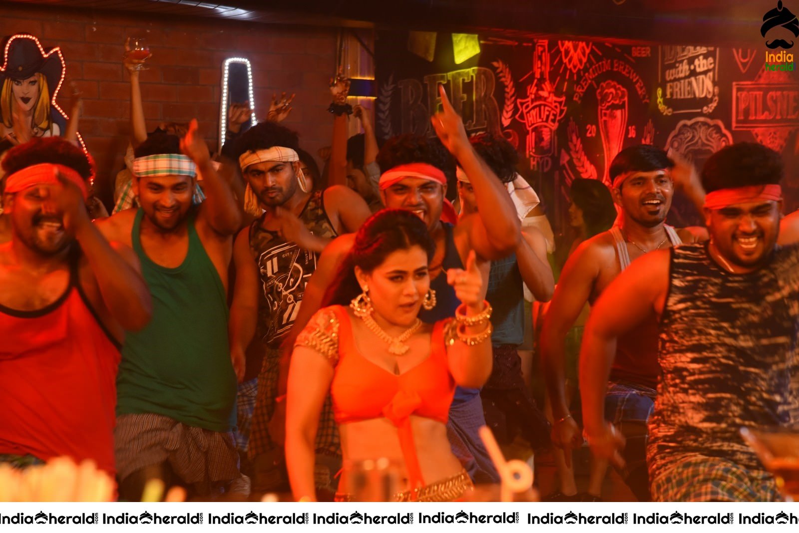 Light house Cine Magic Movie Hot Song Shoot Coverage Stills Set 2