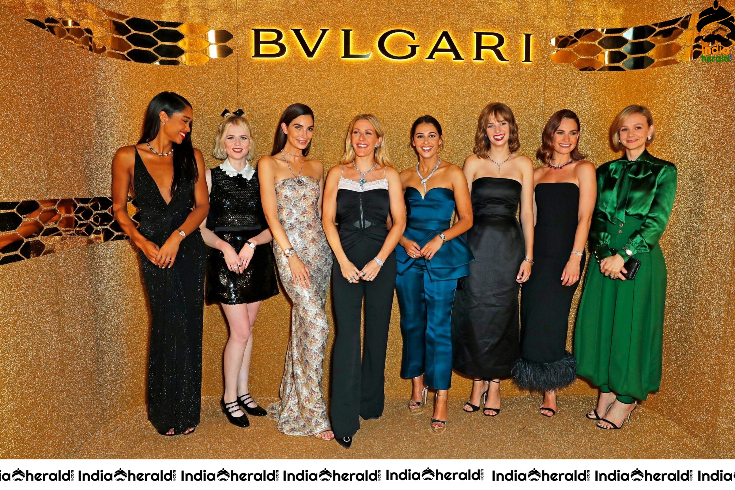 Lily James At Bvlgari Serpenti Seduttori Launch In London