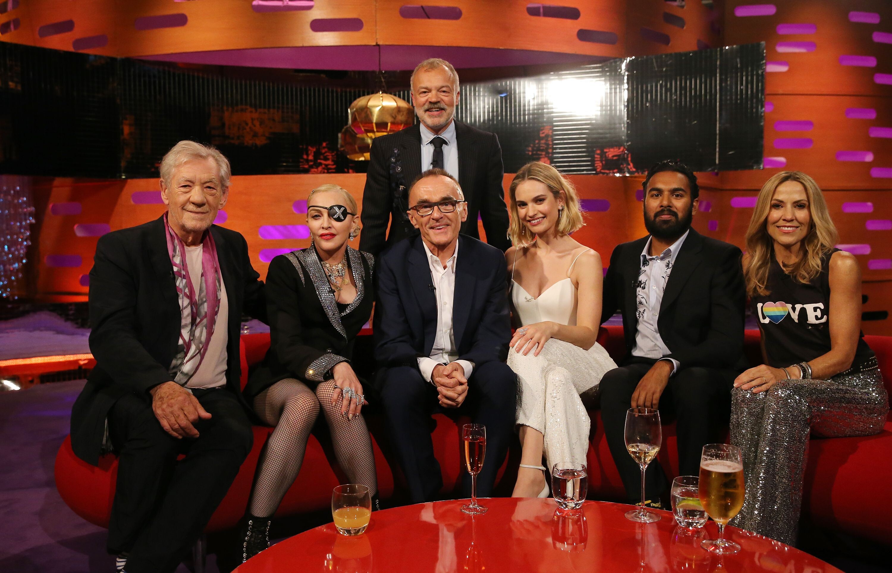 Lily James At The Graham Norton Show In London
