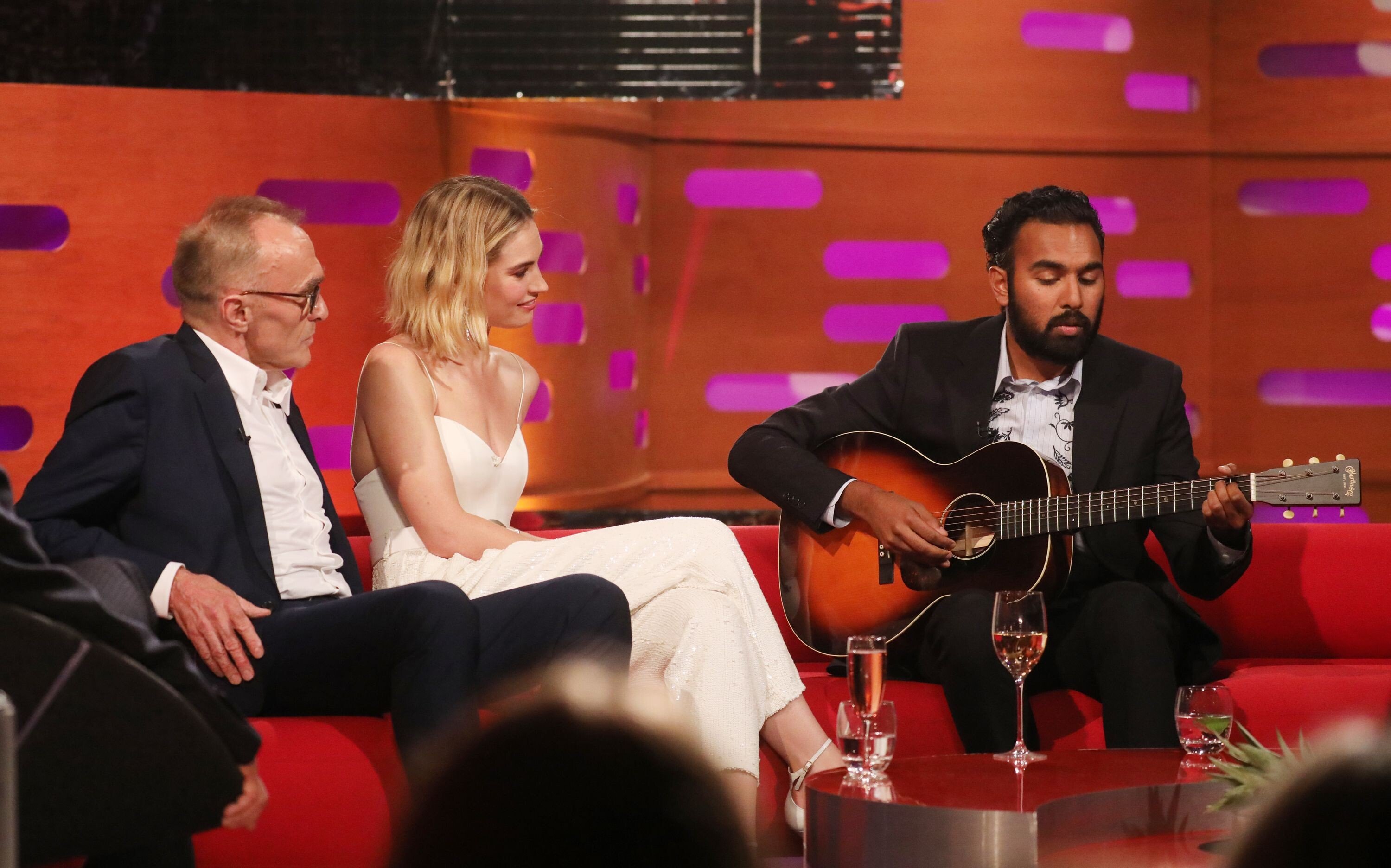 Lily James At The Graham Norton Show In London