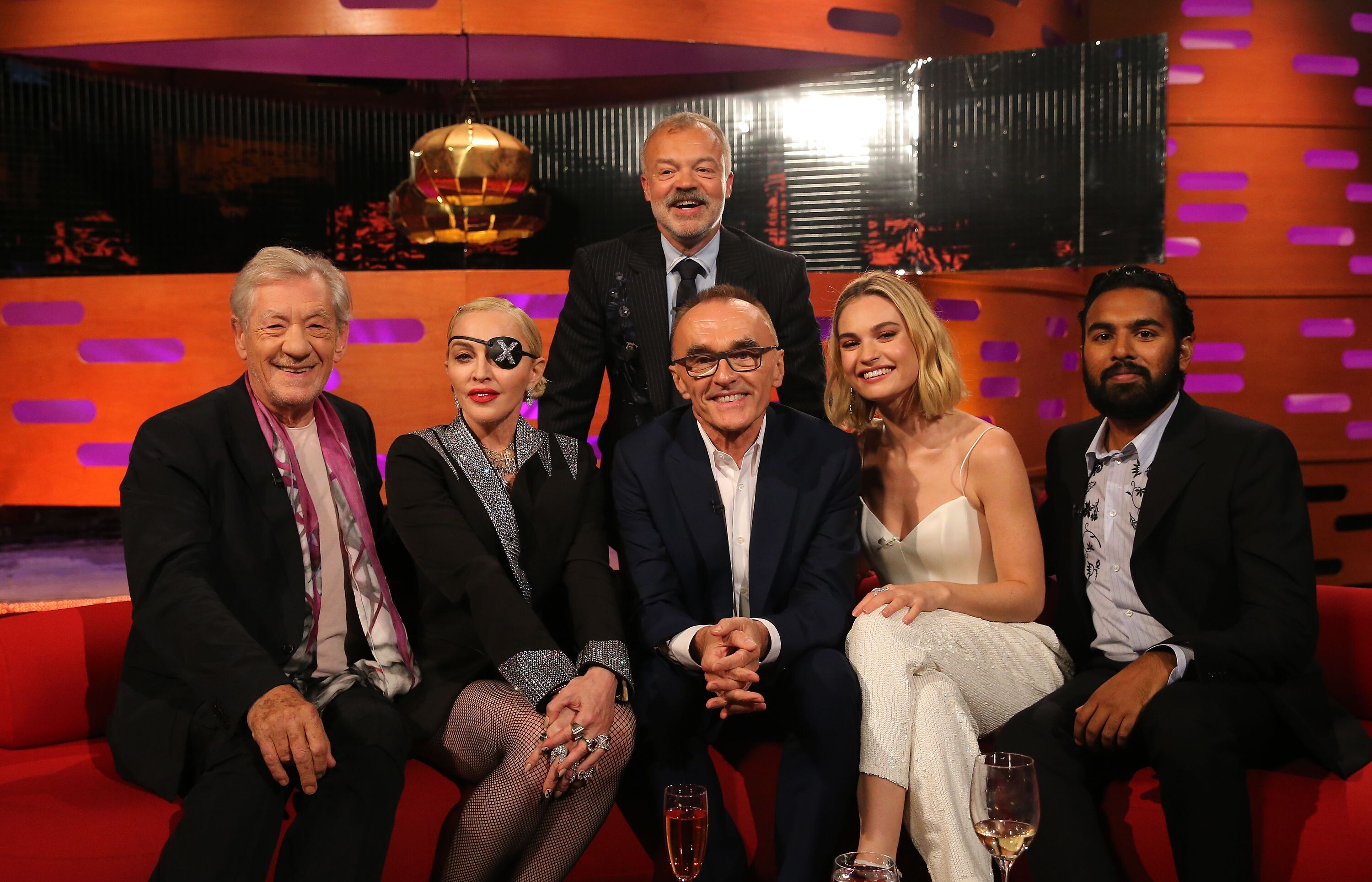 Lily James At The Graham Norton Show In London