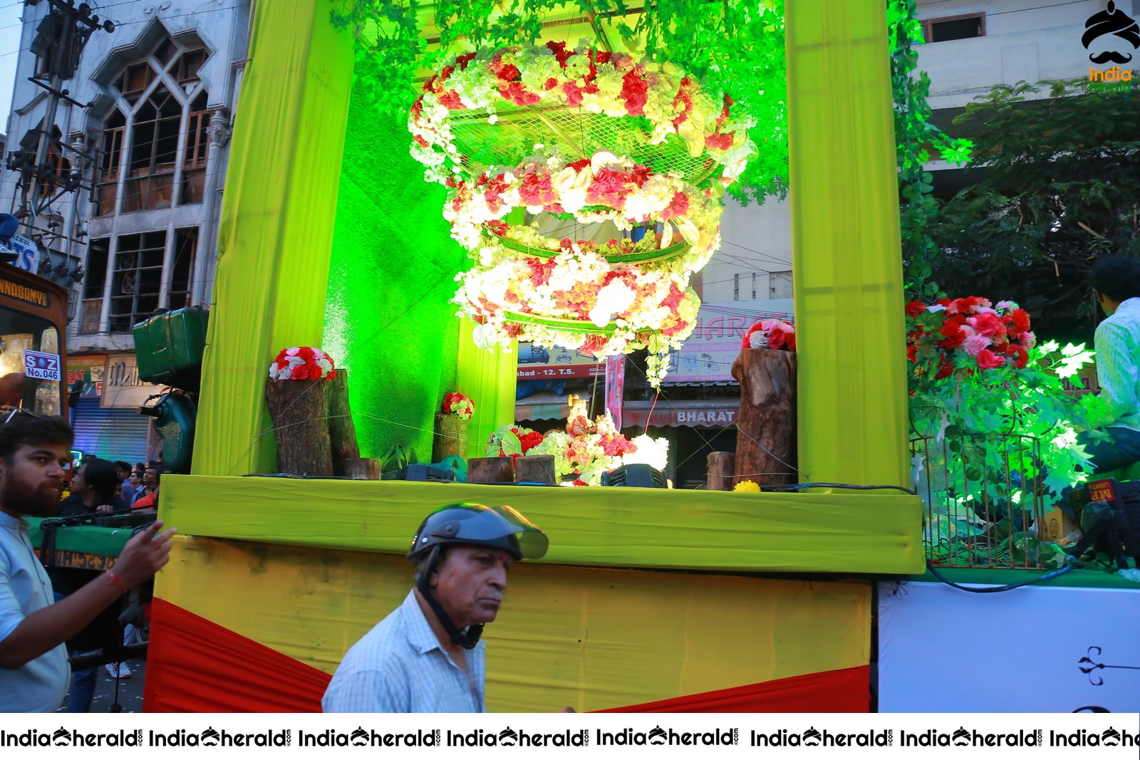 Lord Ganesha Immersion At Hyderabad Set 6