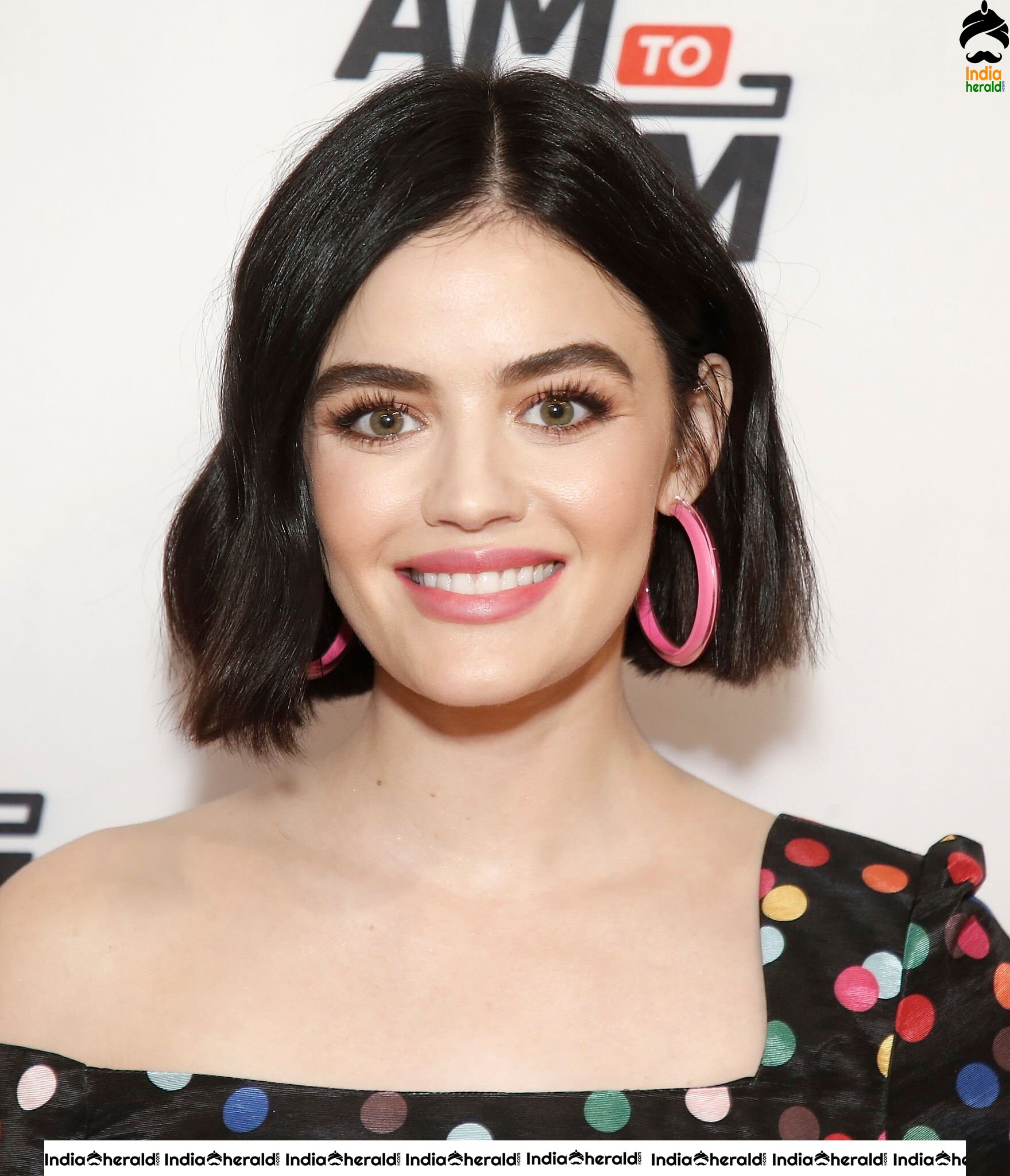 Lucy Hale at Buzzfeed AM To DM in New York