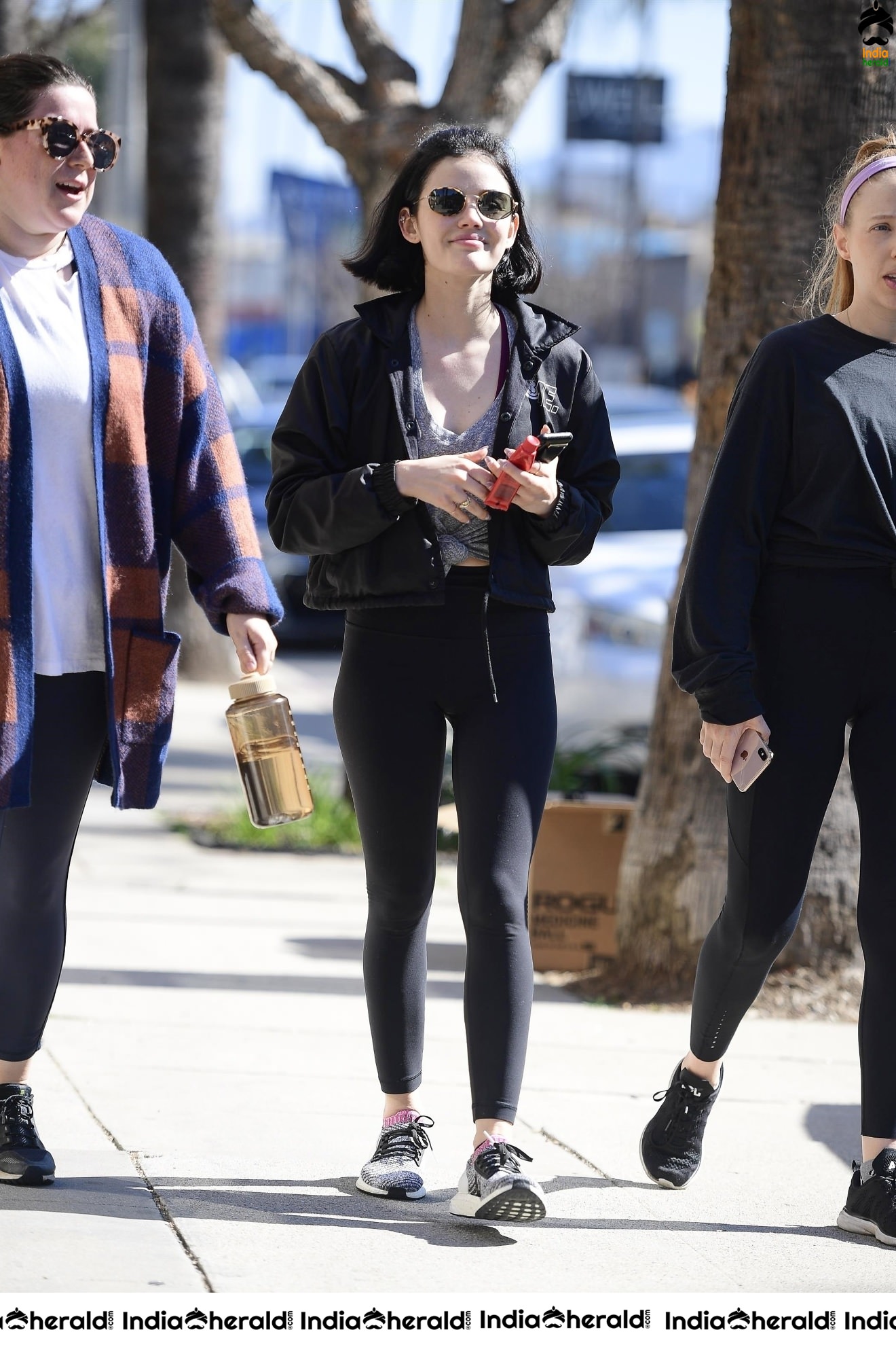 Lucy Hale Caught by Paparazzi and spotted in Los Angeles
