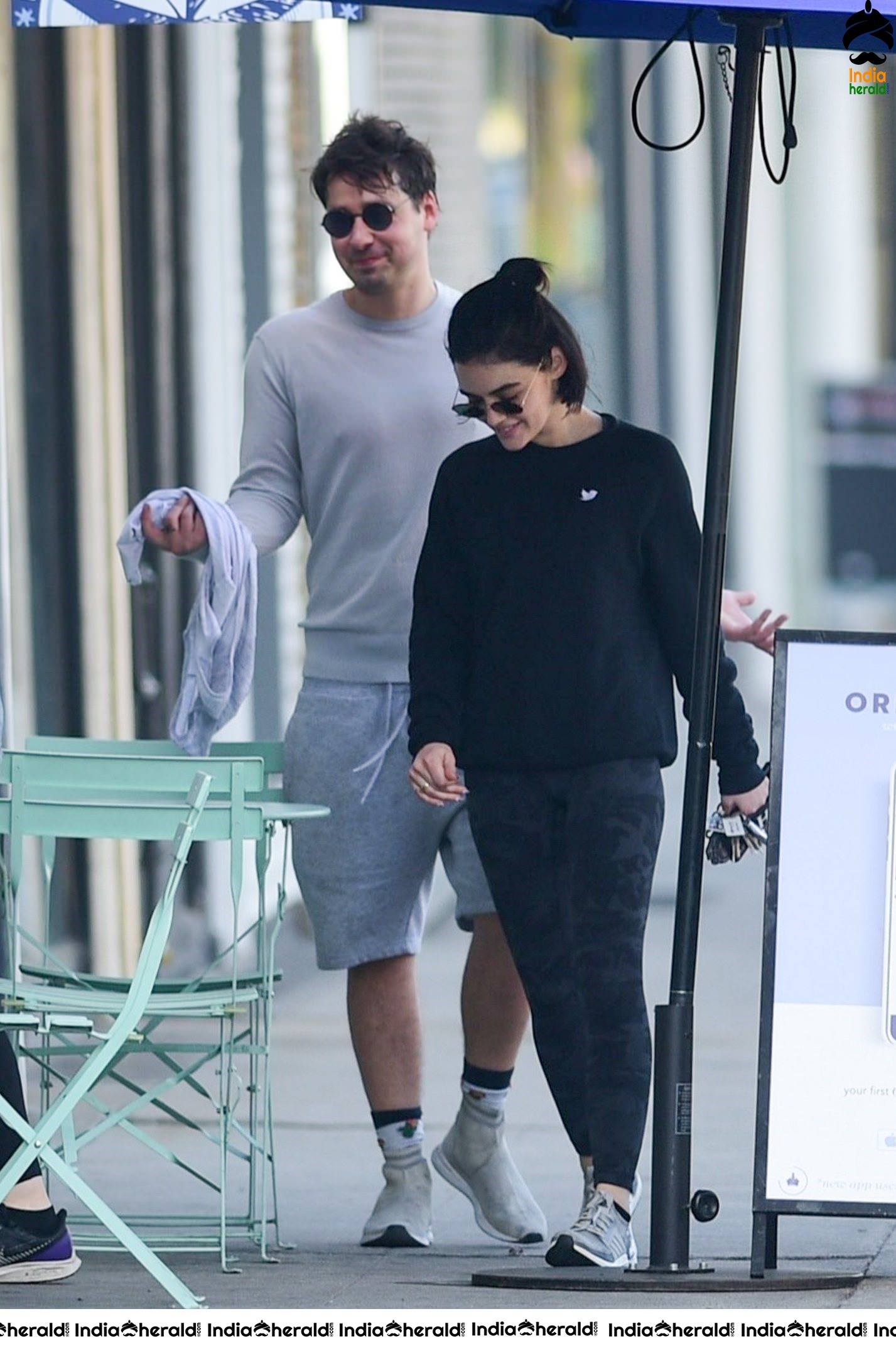 Lucy Hale caught by Paparazzi while running errands