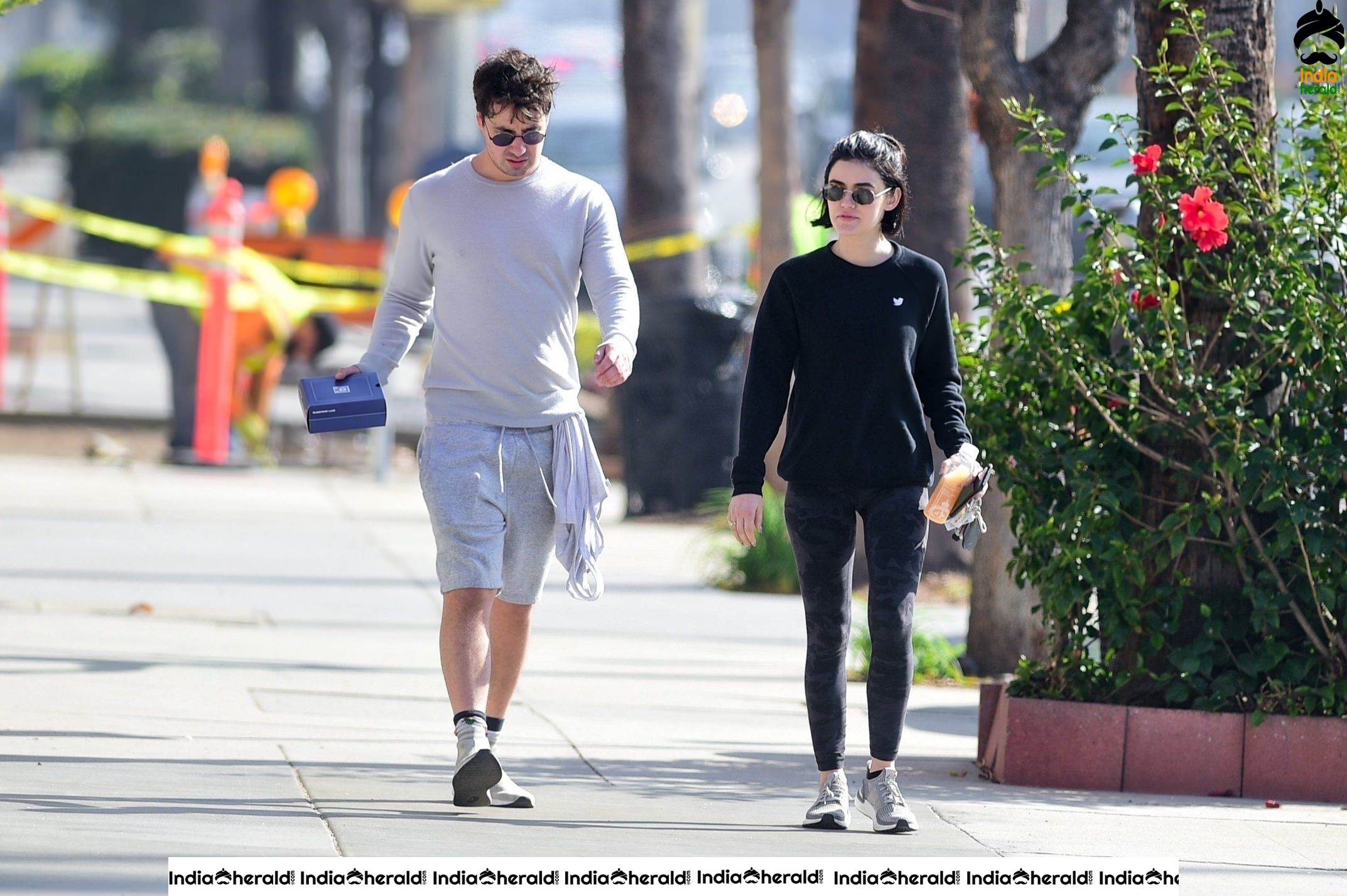 Lucy Hale out after a workout in Los Angeles