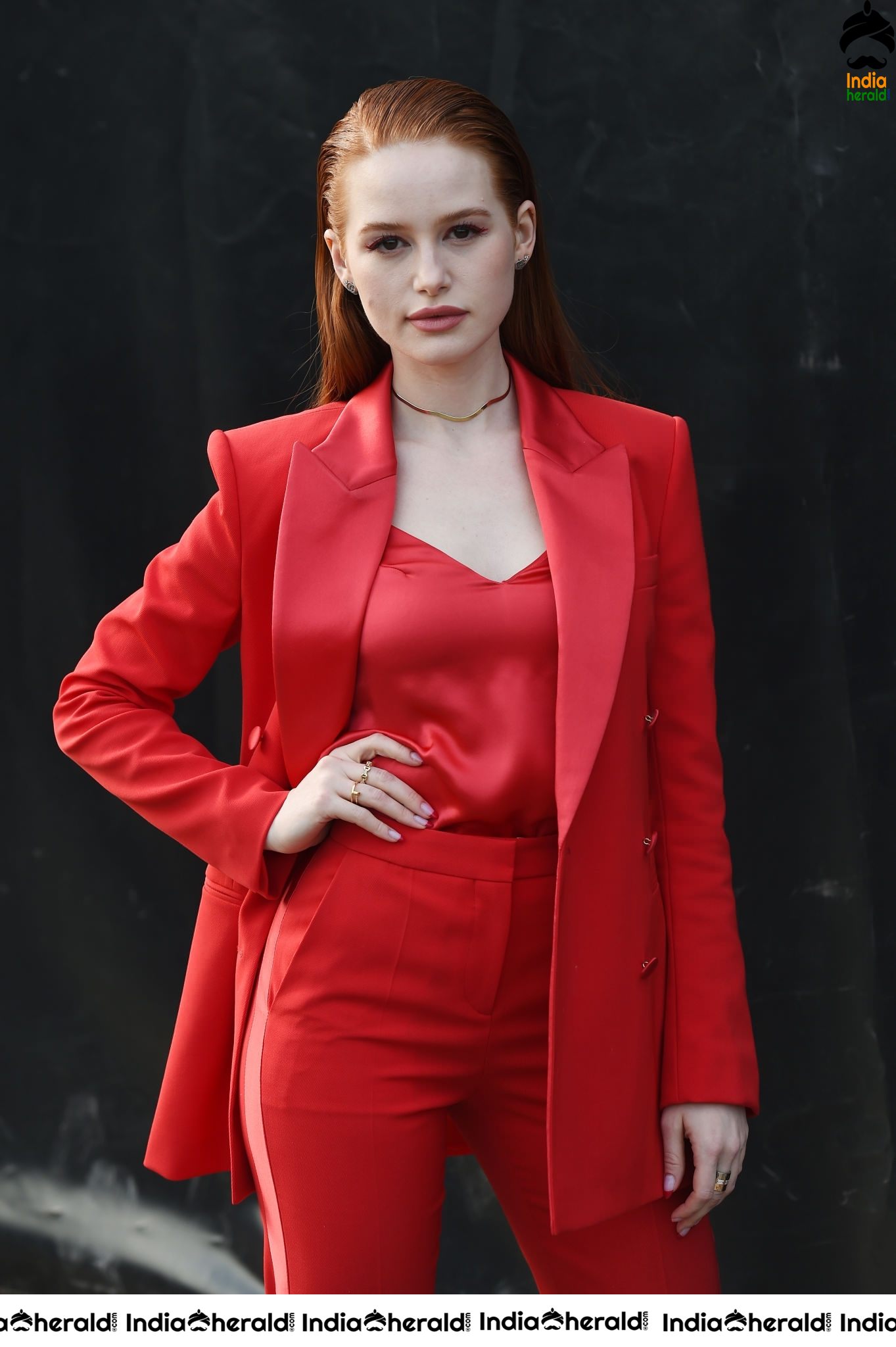 Madelaine Petsch in BOSS show at Milan Fashion Week Set 1