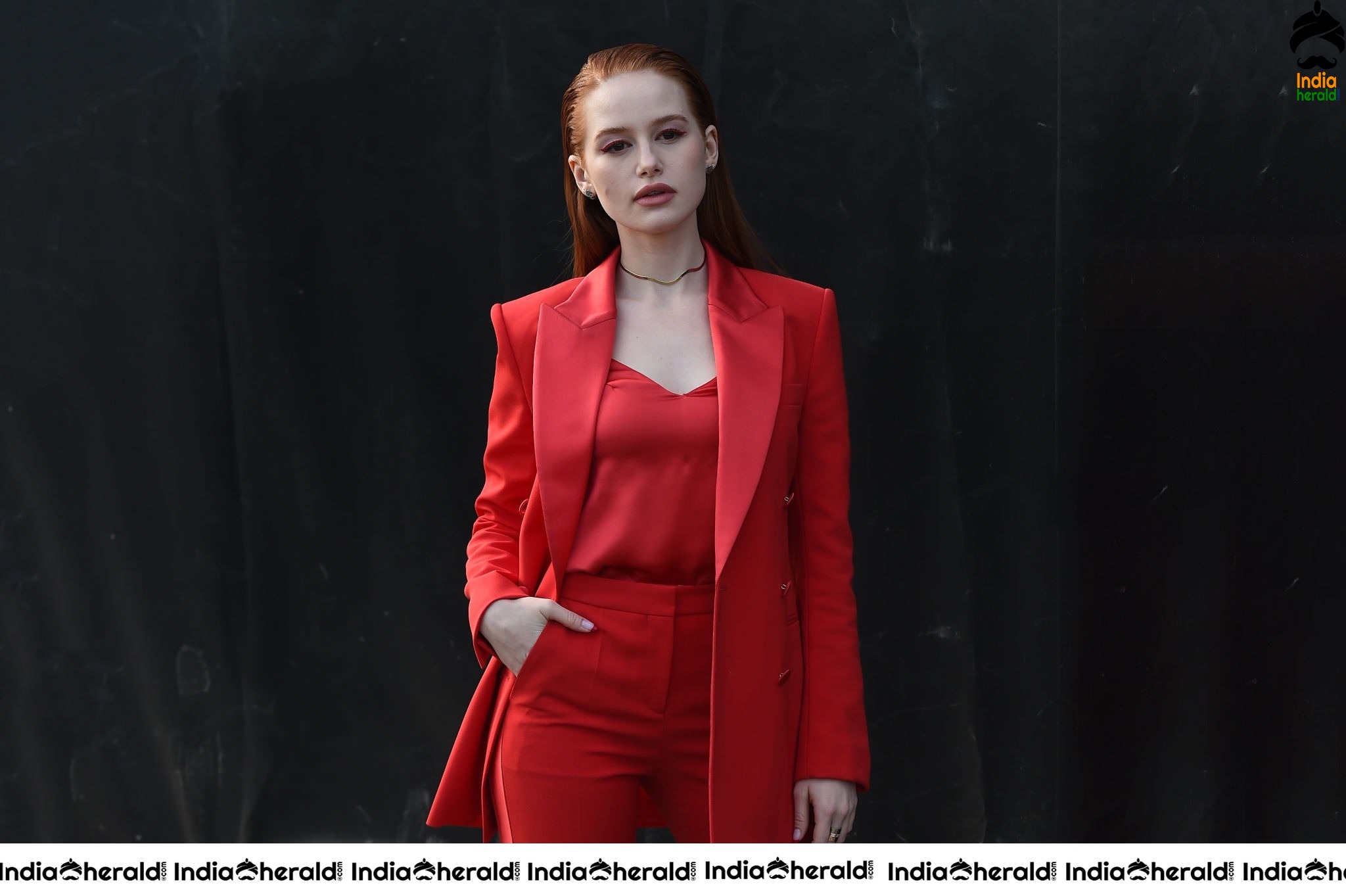 Madelaine Petsch in BOSS show at Milan Fashion Week Set 1