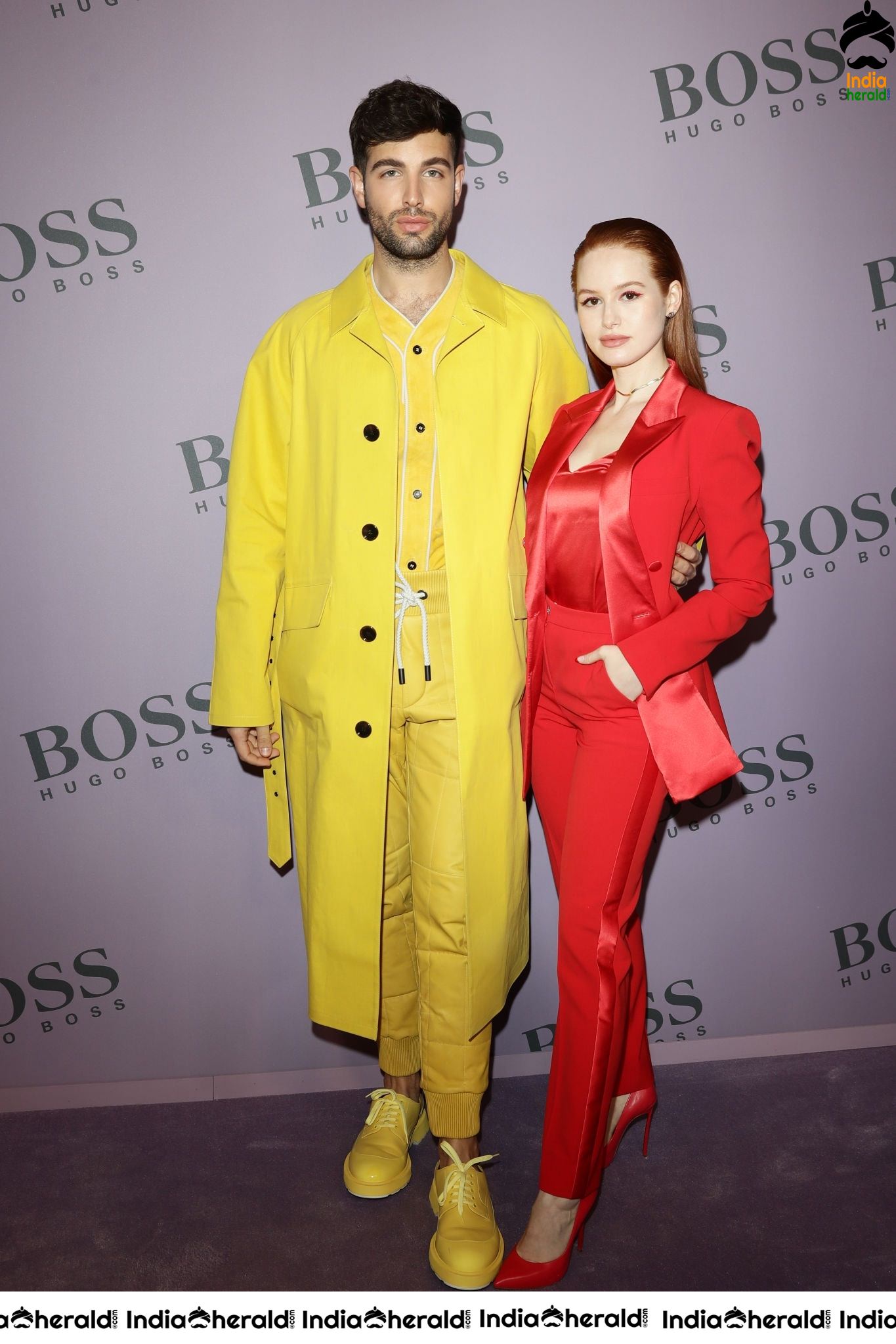 Madelaine Petsch in BOSS show at Milan Fashion Week Set 1