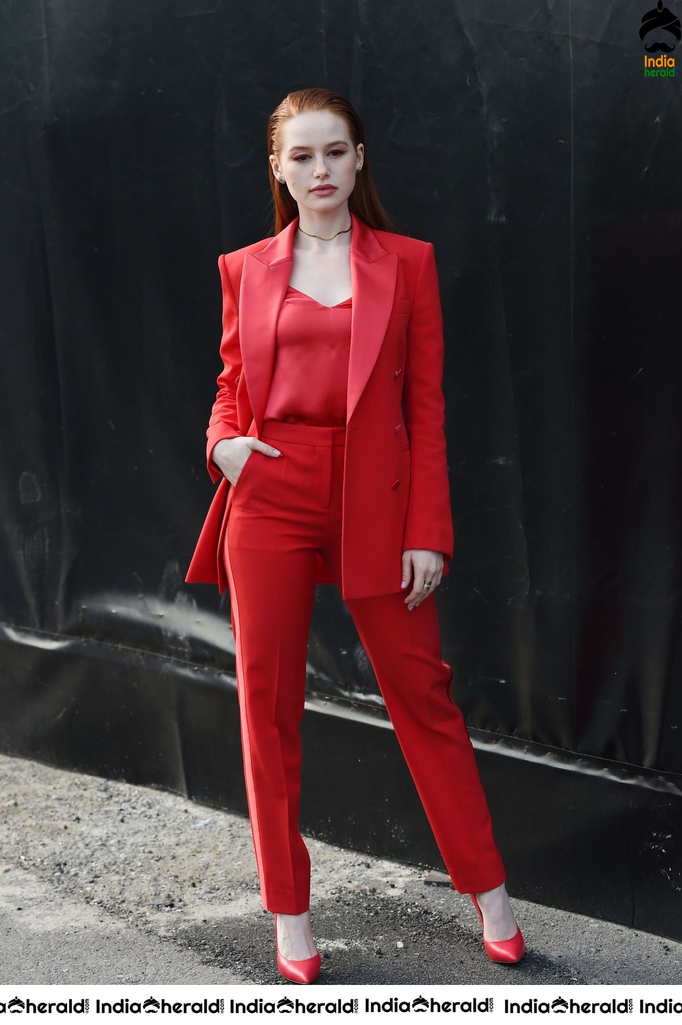 Madelaine Petsch in BOSS show at Milan Fashion Week Set 1