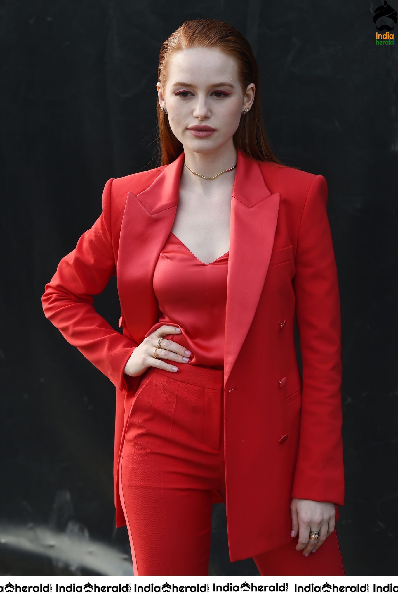 Madelaine Petsch in BOSS show at Milan Fashion Week Set 1