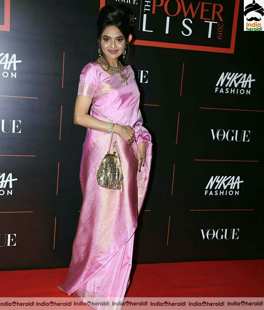 Madhu Shah HD Stills At Vogue Nykaa Power List Awards 2019