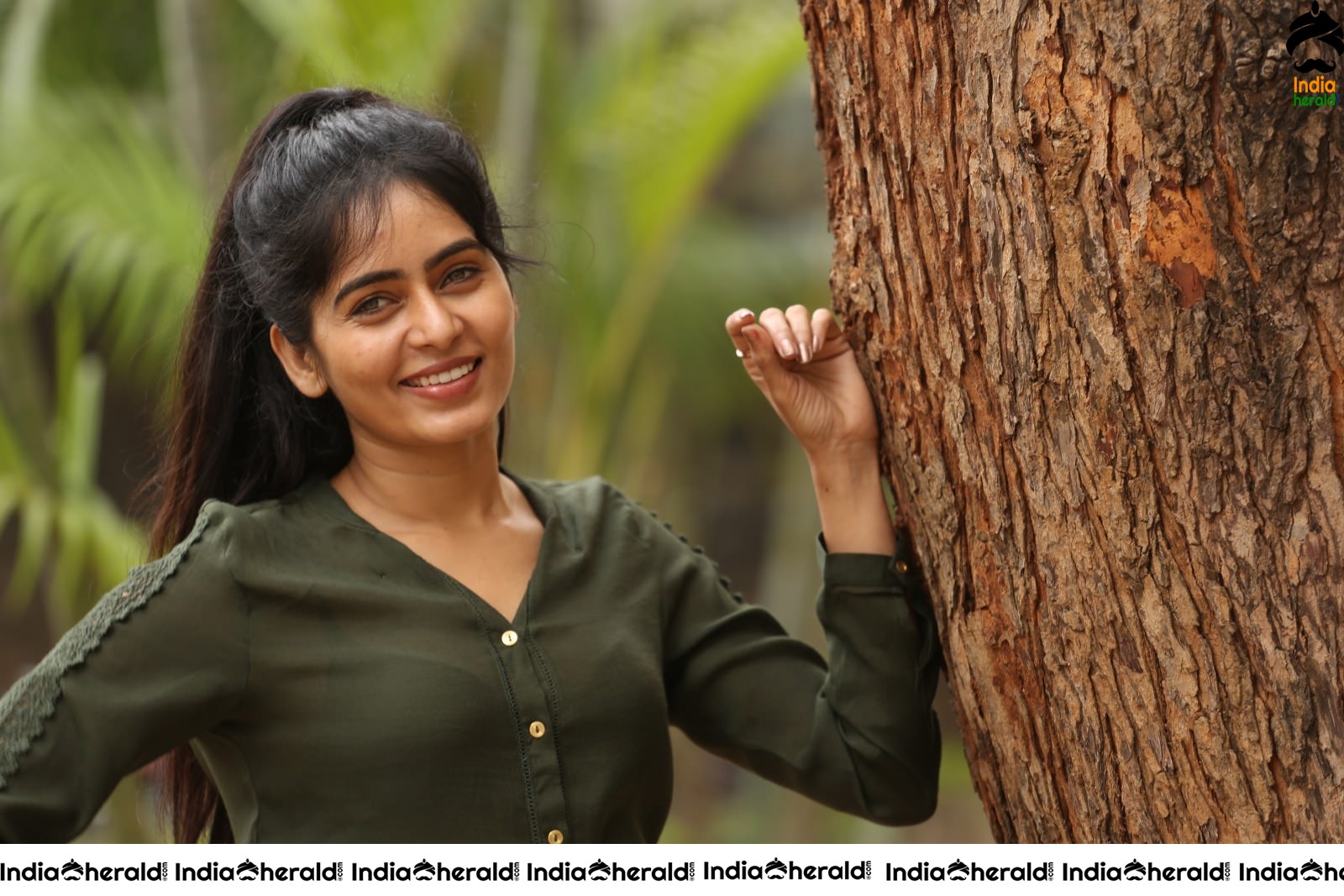 Madhumitha Krishna Latest Photos during Press Interview