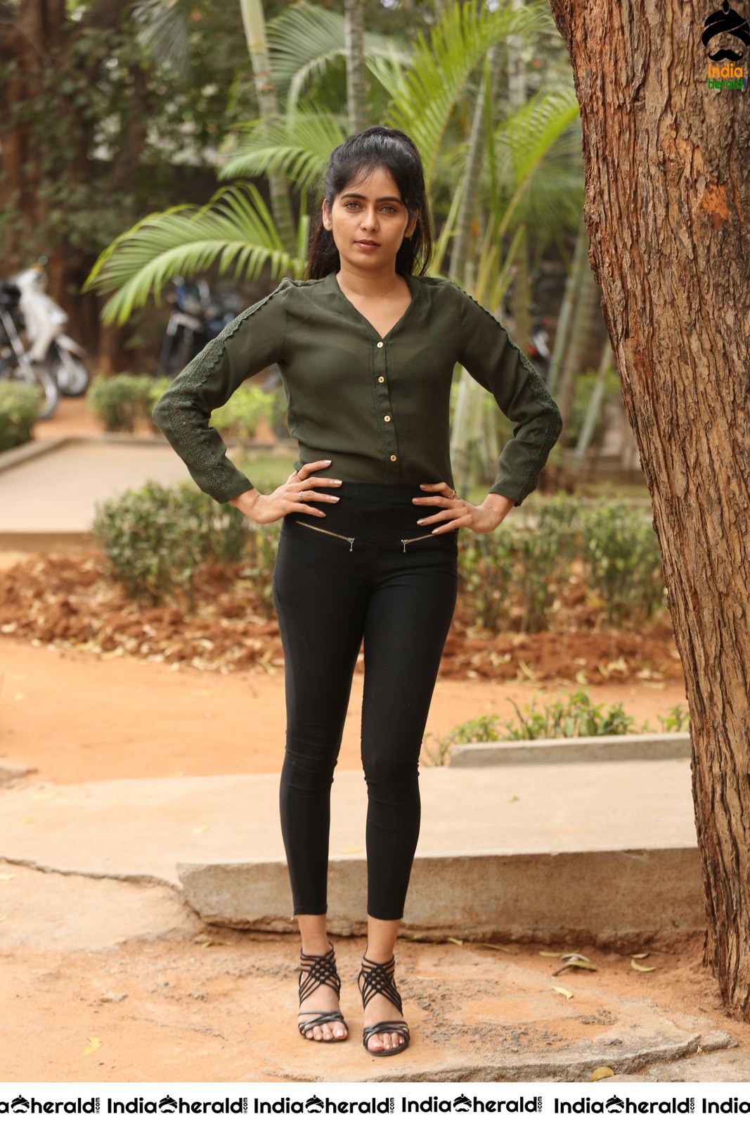 Madhumitha Krishna Latest Photos during Press Interview