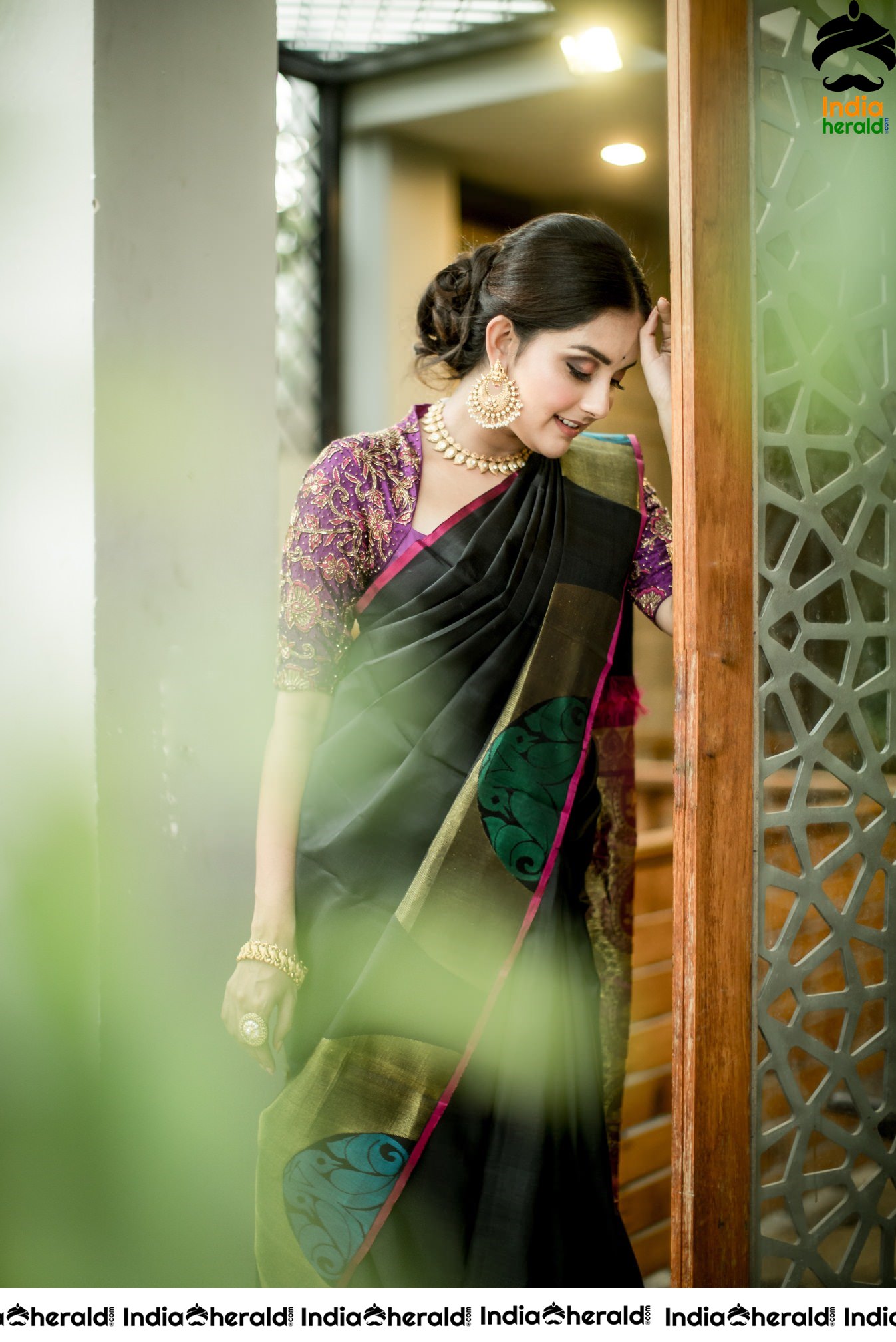 Mahima Nambiar Looking Gracious In Latest Saree Photoshoot Stills