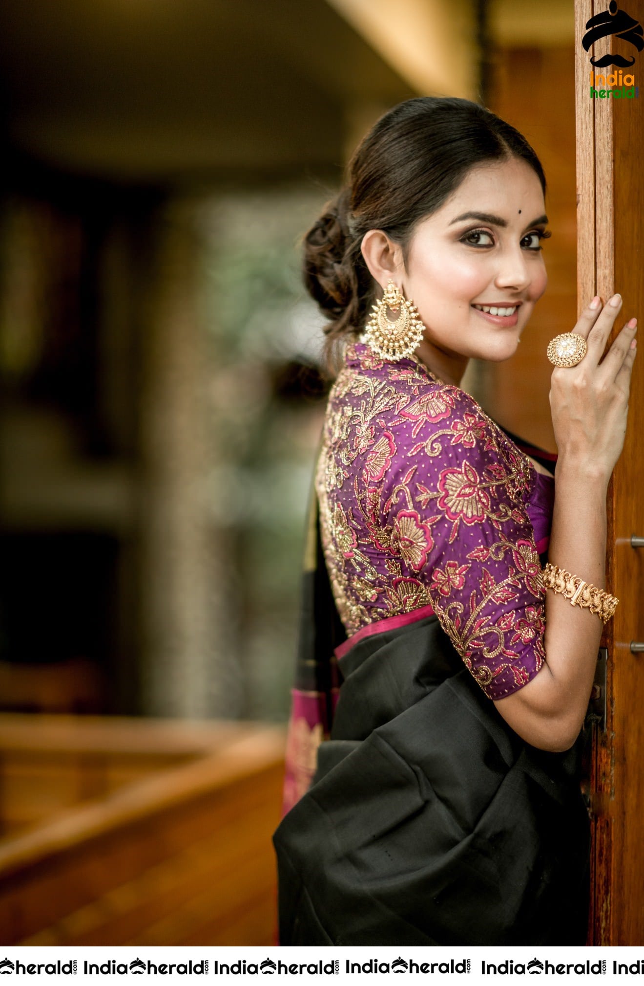 Mahima Nambiar Looking Gracious In Latest Saree Photoshoot Stills