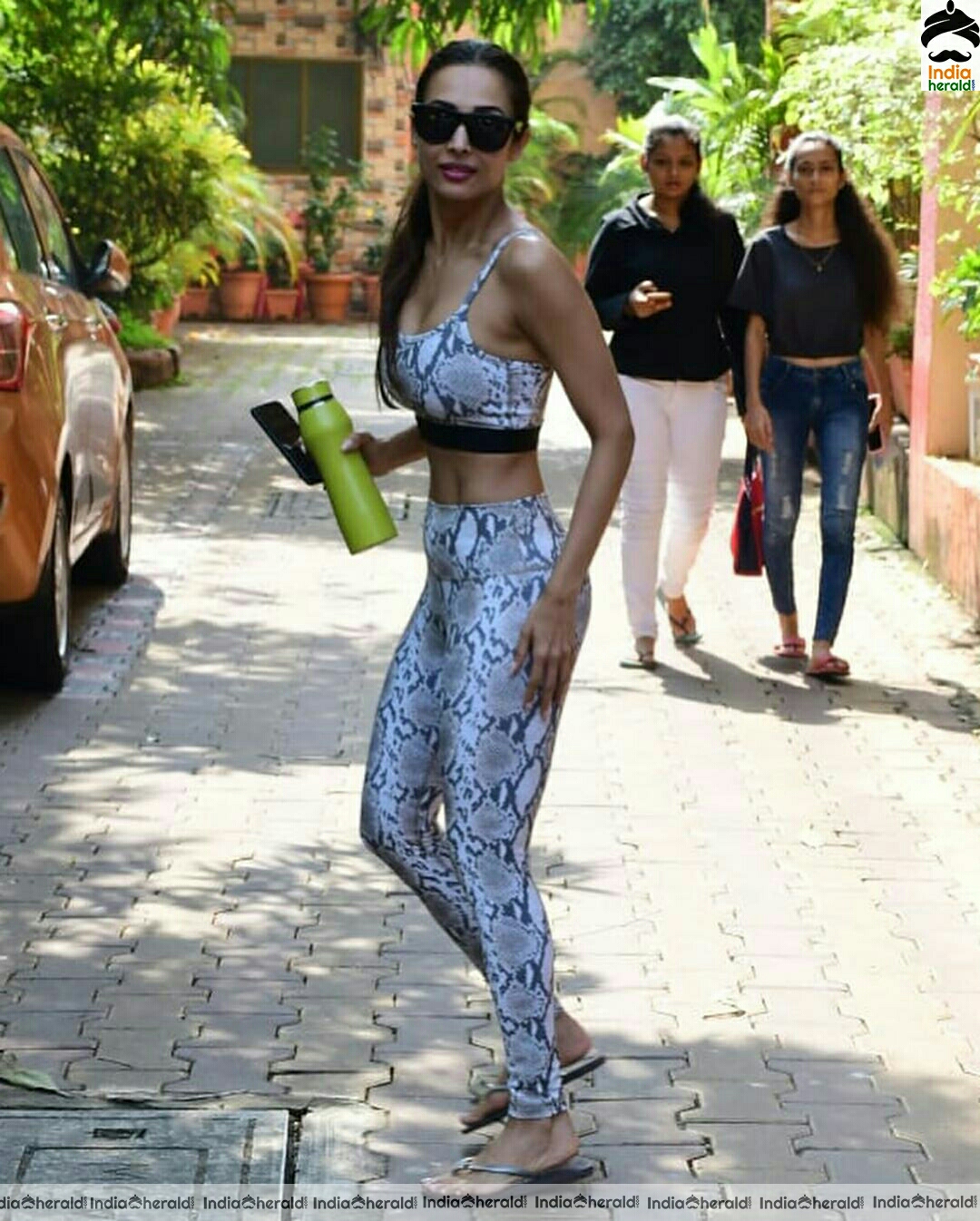 Malaika Arora Khan spotted outside Pilates class in Bandra