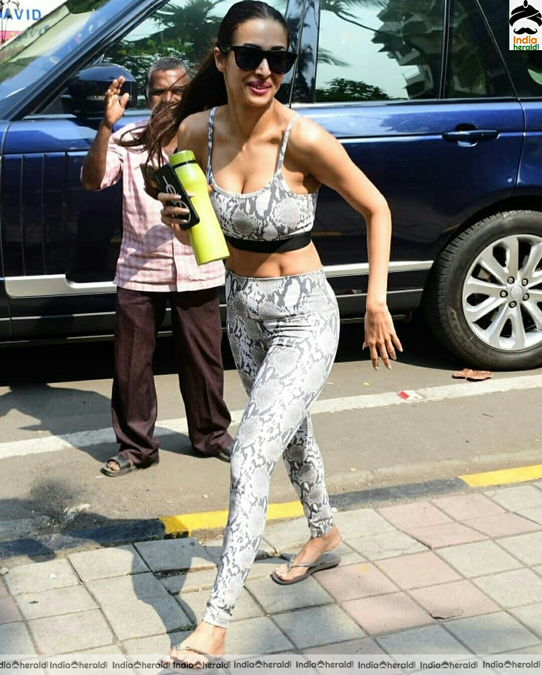 Malaika Arora Khan spotted outside Pilates class in Bandra