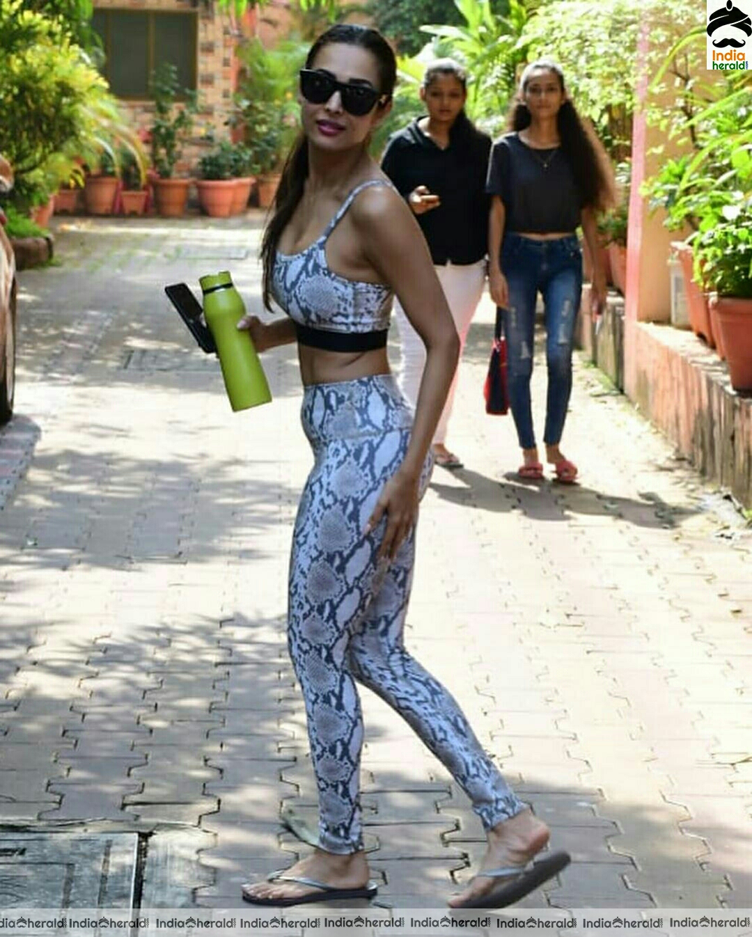 Malaika Arora Khan spotted outside Pilates class in Bandra