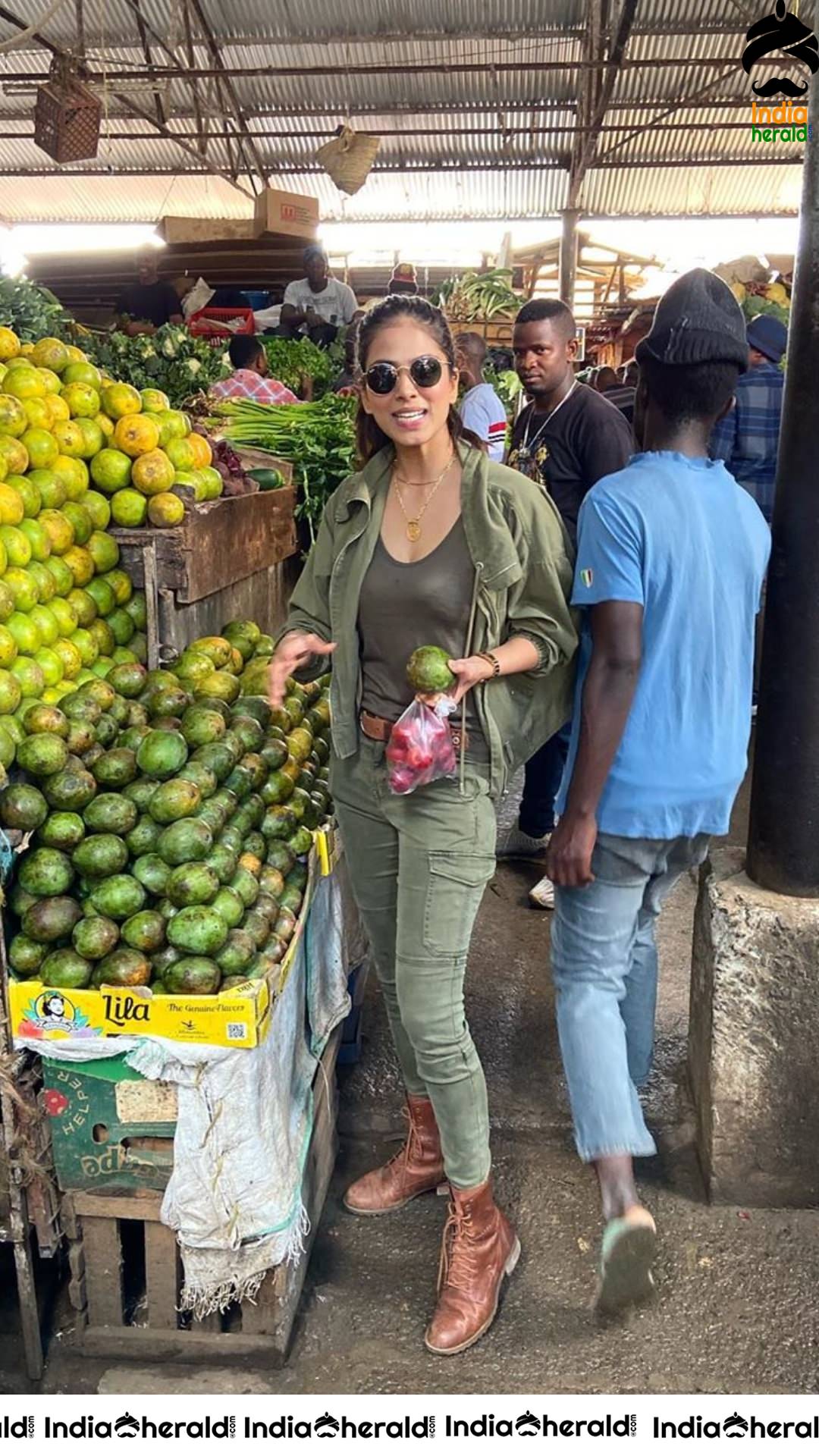 Malavika Mohanan Enjoying her Jungle Safari Vacation