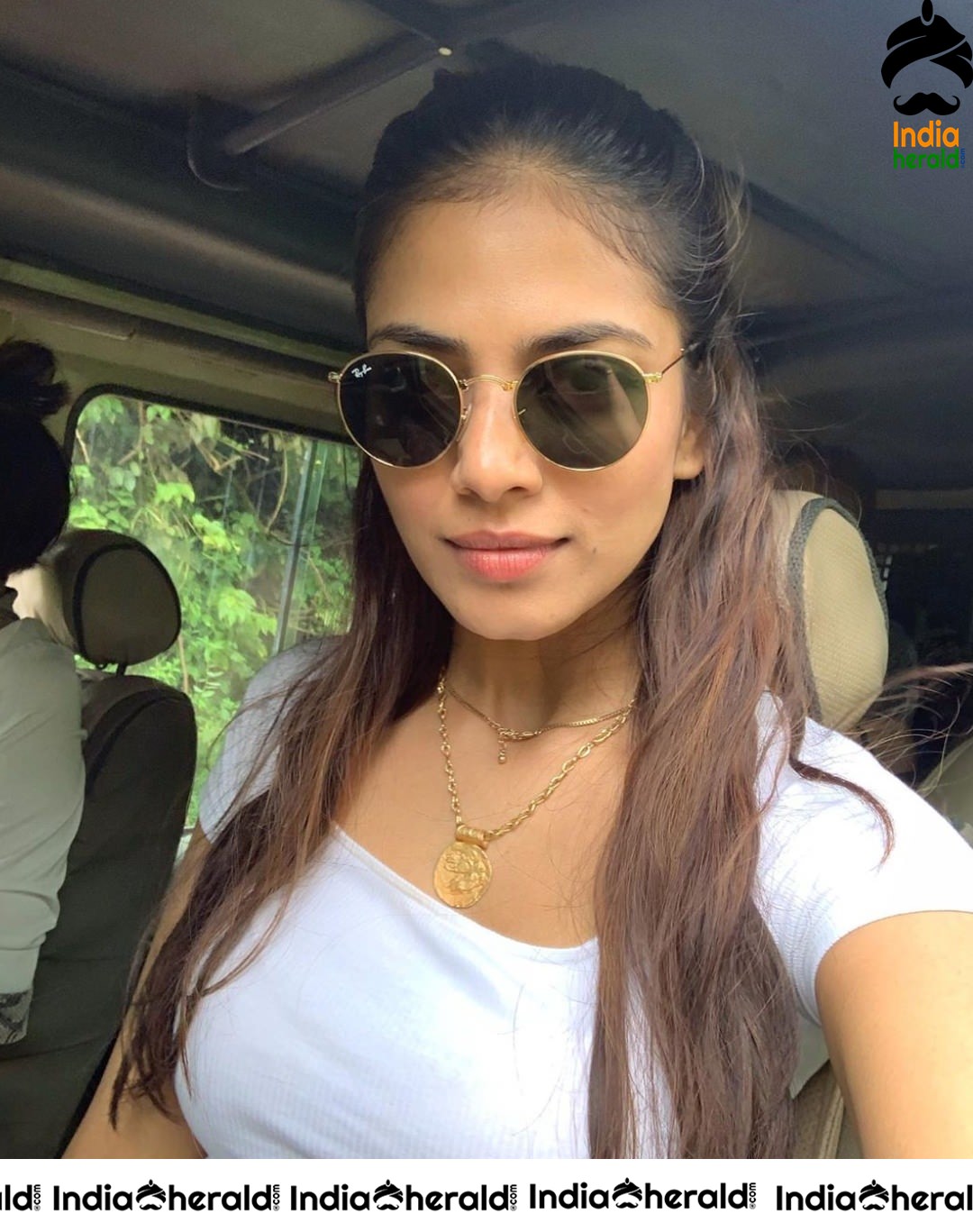 Malavika Mohanan Enjoying her Jungle Safari Vacation