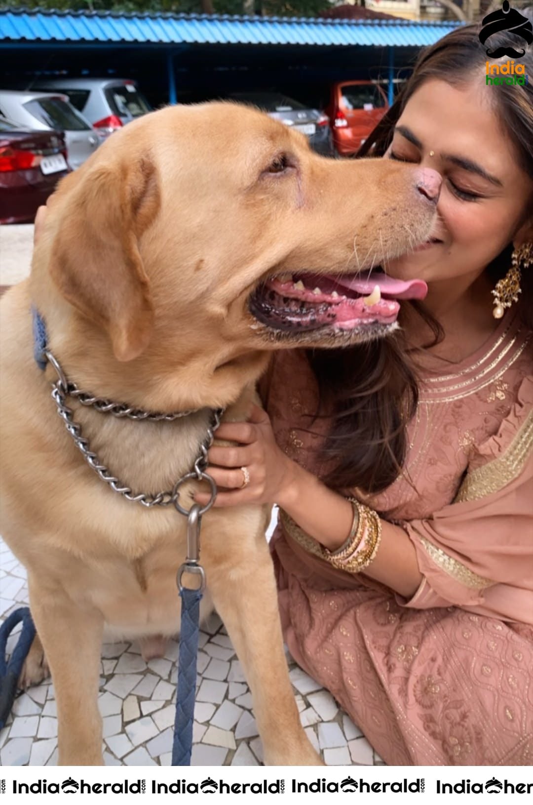 Malavika Mohanan Latest Cute Photos with her Doggy from Insta Stories