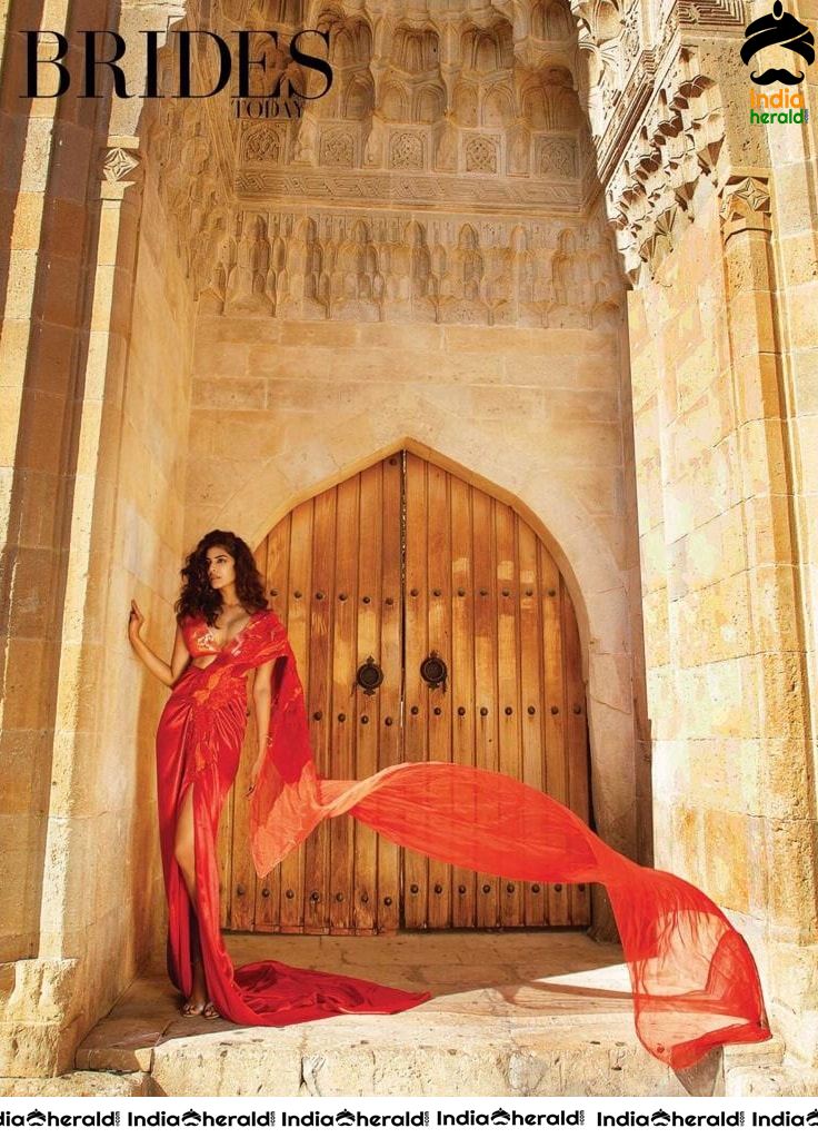 Malavika Mohanan Raising the Hotness for Brides Today magazine