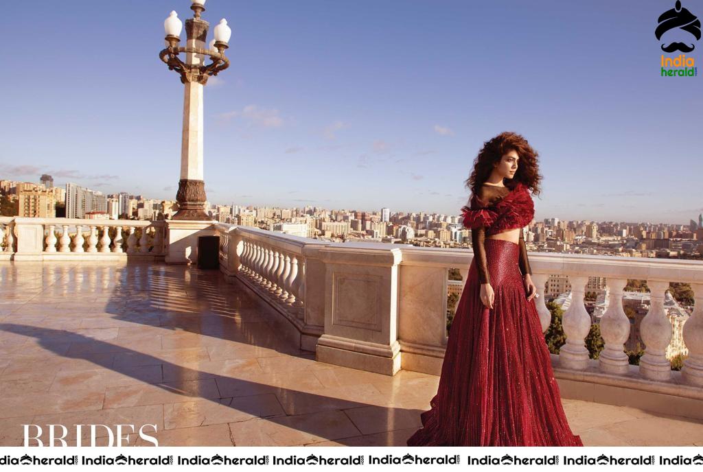 Malavika Mohanan Raising the Hotness for Brides Today magazine